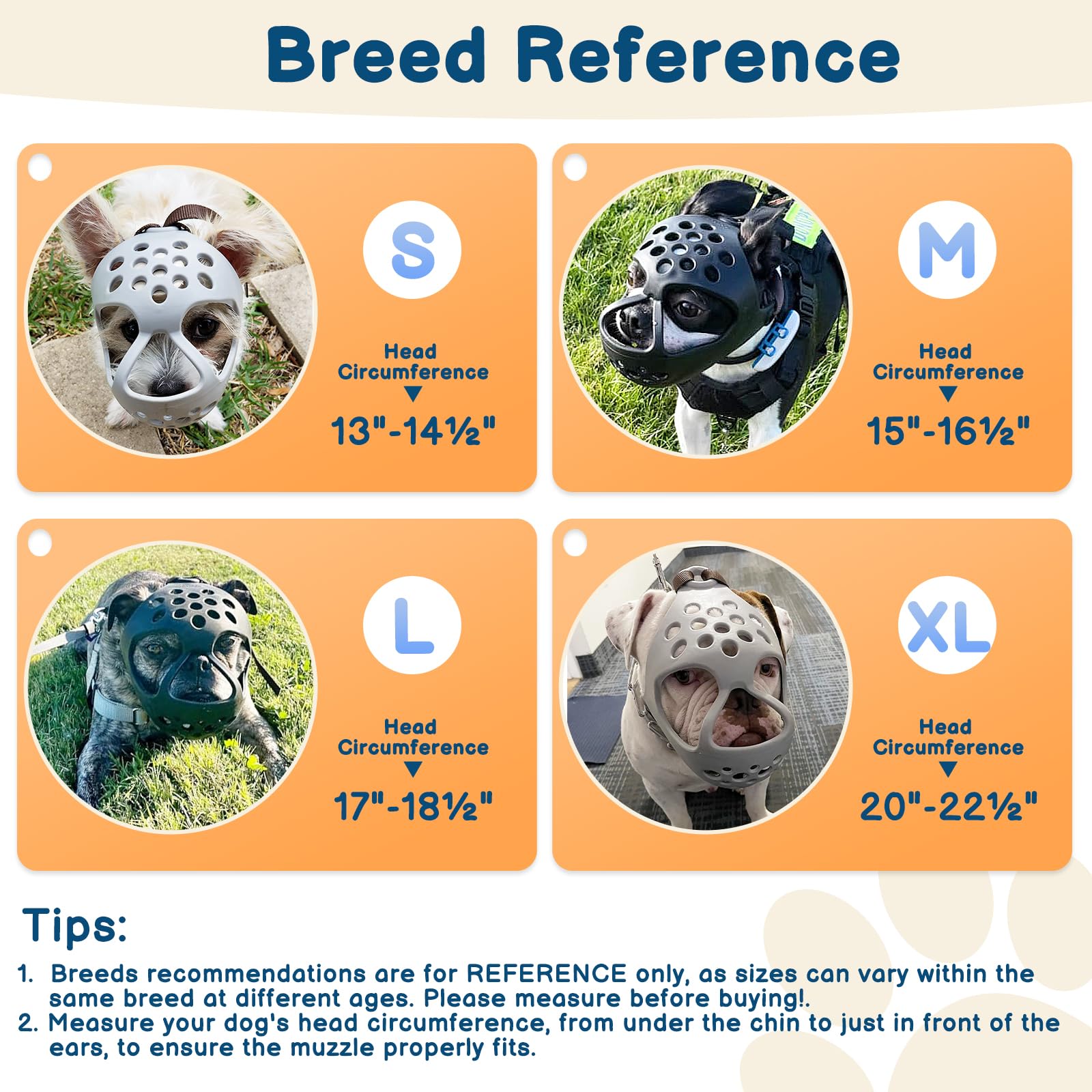 BARKLESS Dog Muzzle for Short Snout, Soft Frenchie Muzzle for Biting, Chewing, Licking for French Bulldogs Boston Terriers, Idea