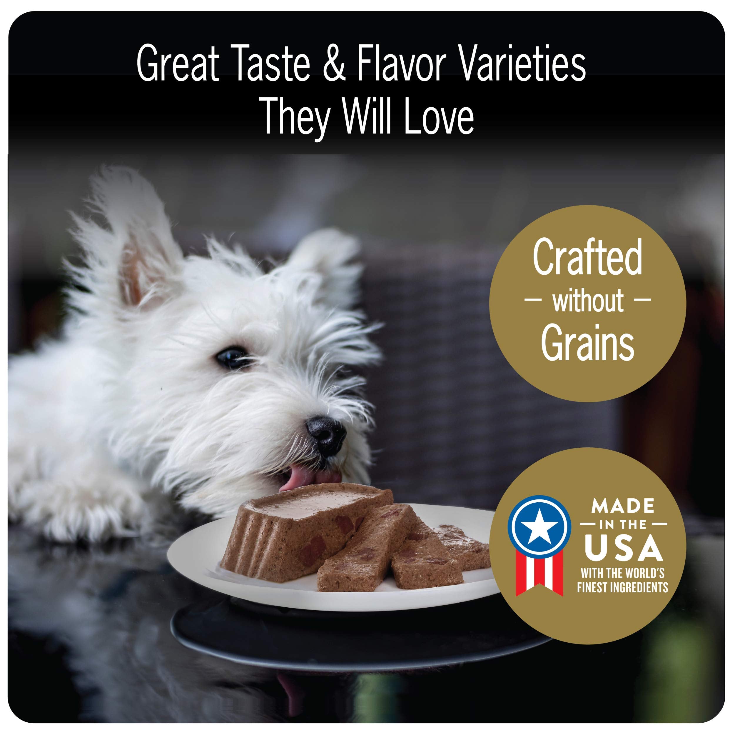 Cesar Wet Dog Food Classic Loaf in Sauce Chicken & Beef Recipe, 3.5 oz. Easy Peel Trays (24 Count, Pack of 1)