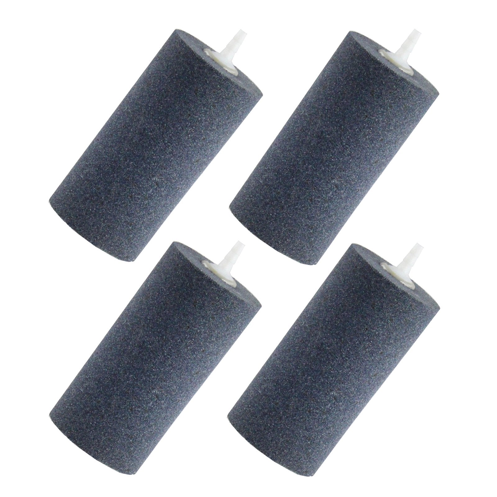 AQUANEAT Aquarium 4 x2  Cylinder Air Stone Fish Tank Aerator Diffuser Hydroponics (4 pcs)