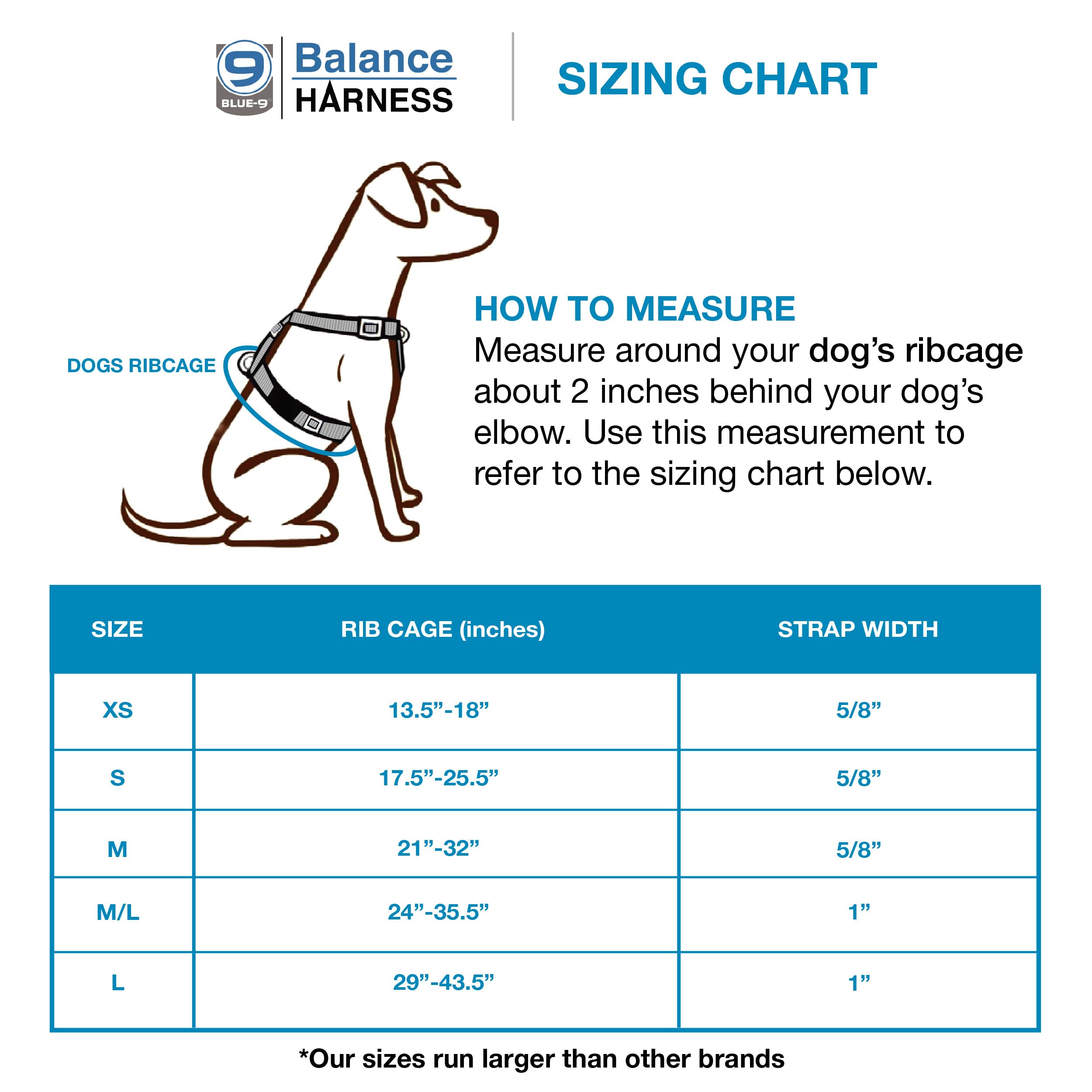 Blue-9 Reflective Buckle-Neck Balance Harness, Fully Customizable Fit No-Pull Harness With 3M Reflective Stitching, Ideal For Dog Training And Obedience, Made In The Usa, Grey, Small