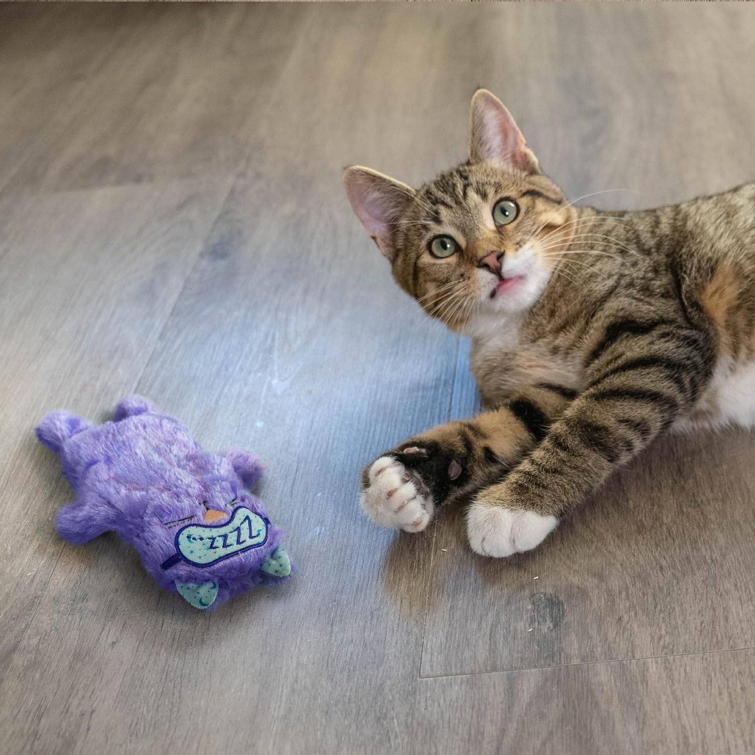 Catstages Purr Pillow Kitty Soothing Plush Cat Toy