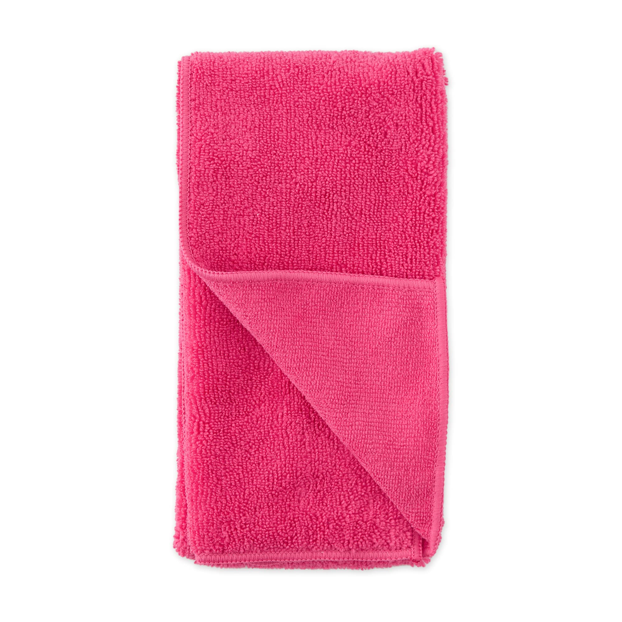 Bone Dry Pet Grooming Towel Collection Embroidered Absorbent Microfiber Drying Set, 15X30, Raspberry Sorbet, 3 Count