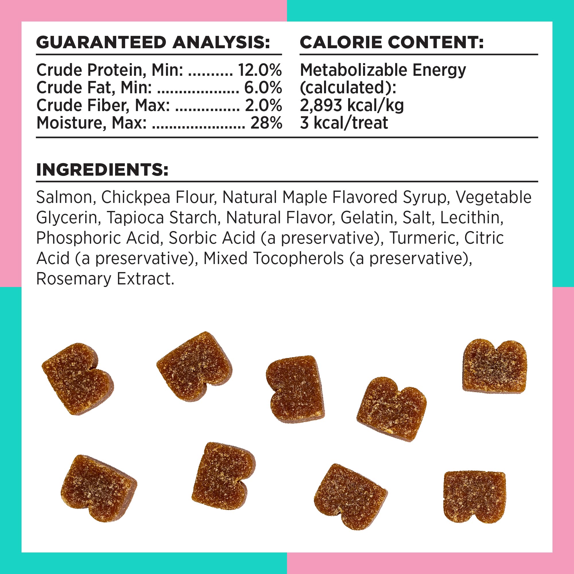 BIXBI Pocket Trainers, Salmon (6 oz, 1 Pouch) - Small Training Treats for Dogs - Low Calorie and Grain Free Dog Treats, Flavorfu