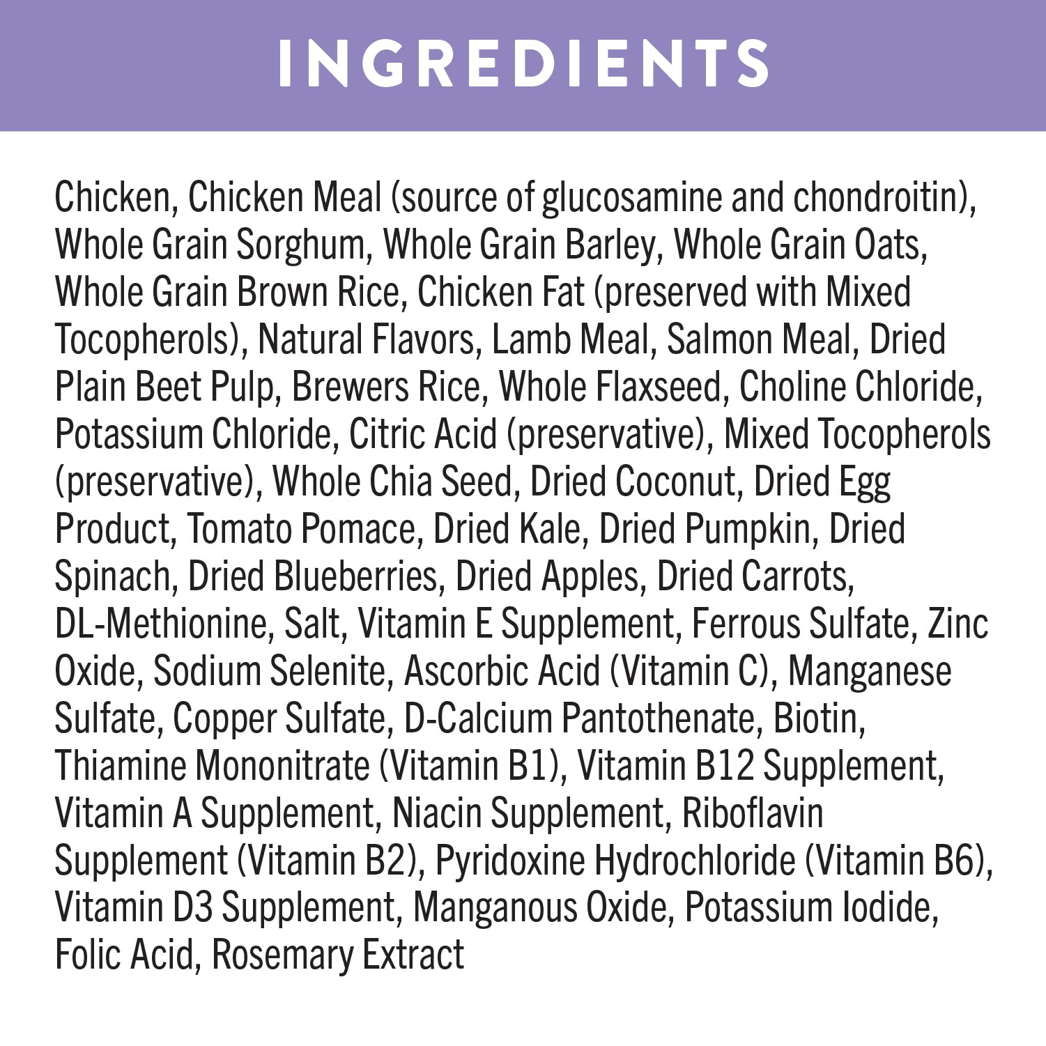Nutro Ultra Adult High Protein Natural Dry Dog Food with a Trio of Proteins from Chicken, Lamb and Salmon, 4 lb. Bag