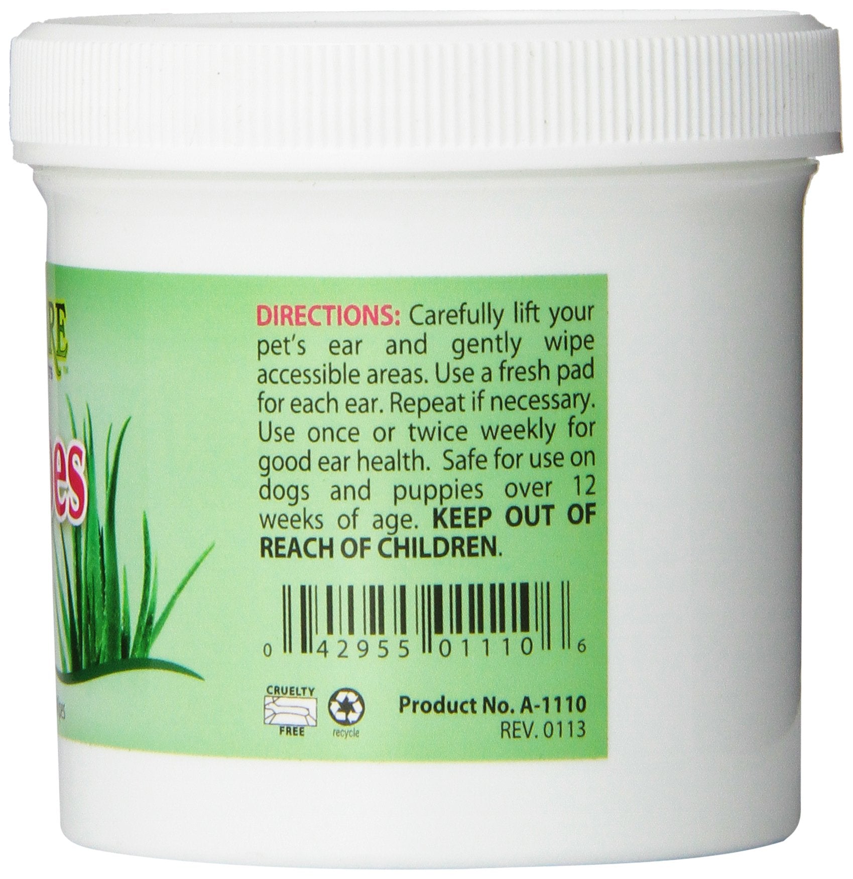 PPP Pet Aroma Care 100 Count Ear Wipes