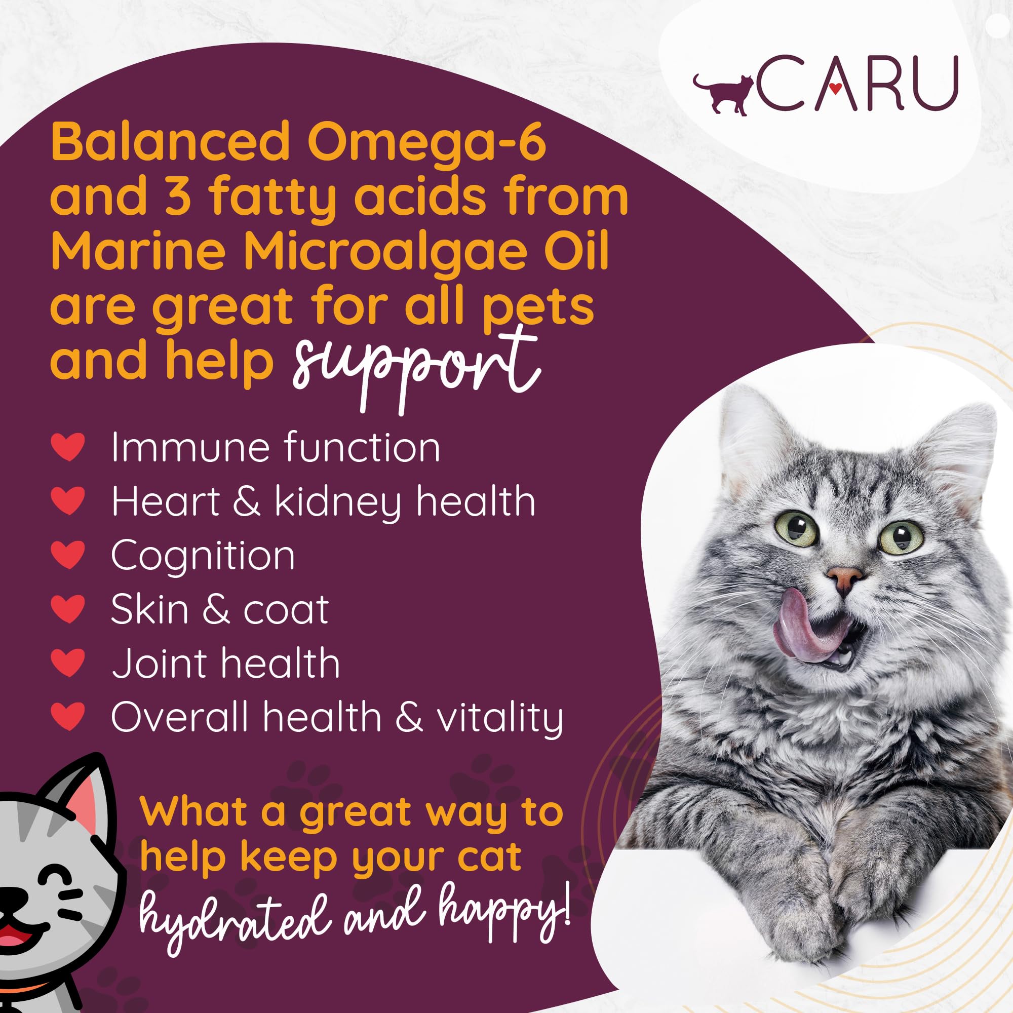 Caru - Classics Wild Salmon & Turkey Stew - For Cats - Supports Overall Pet Health - Wet Cat Food/Meal Topper - Human Grade Ingr