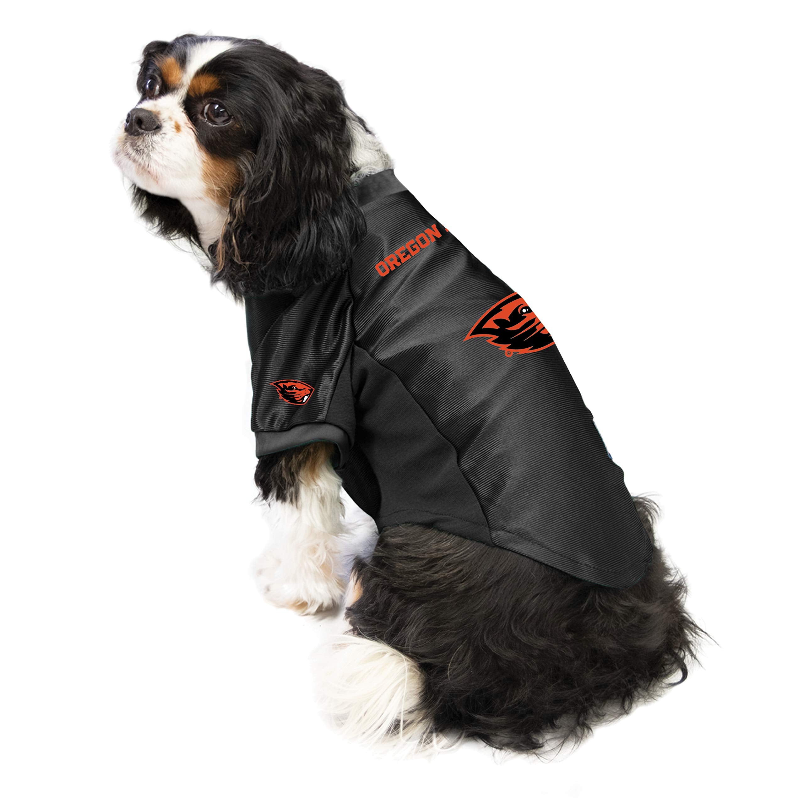 Oregon State Beavers Pet Jersey Stretch Size M - Special Order