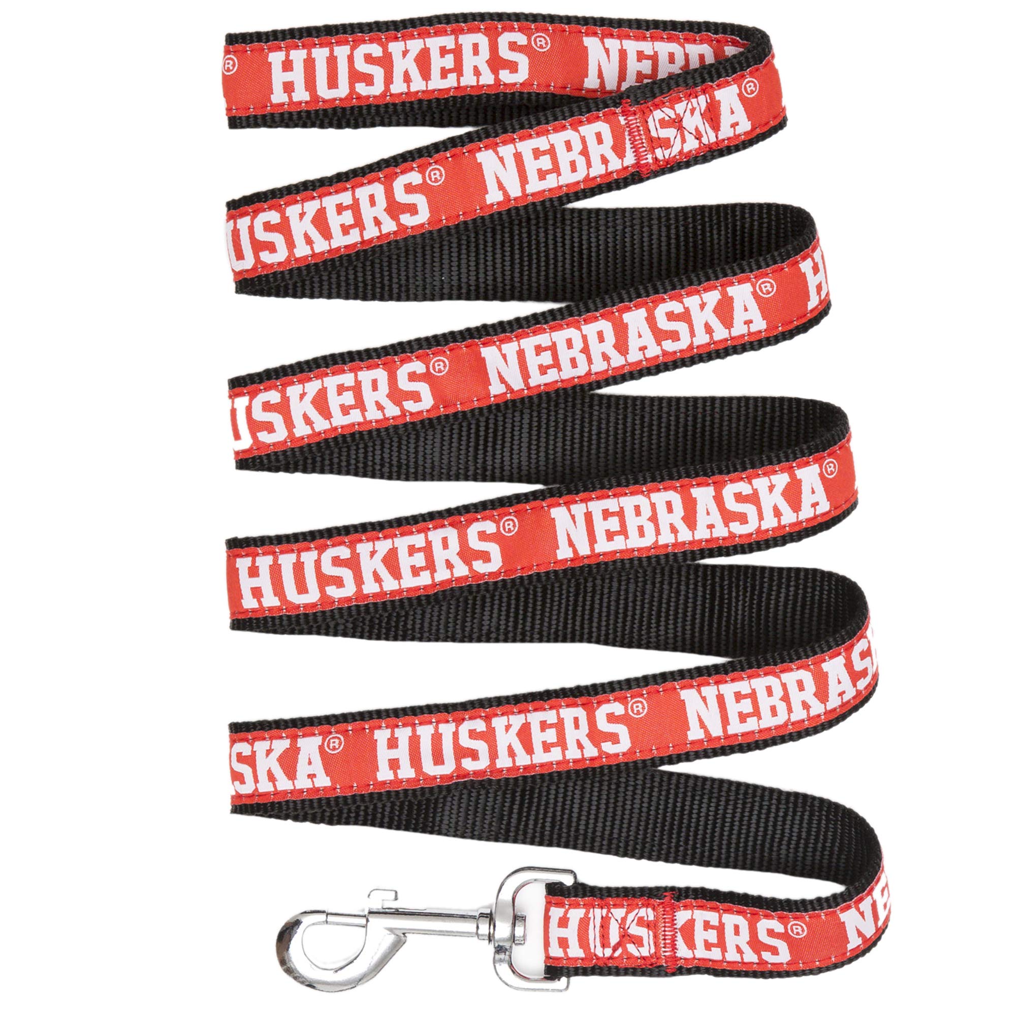 Ncaa Pet Leash, Small, Nebraska Cornhuskers, Dog Leash, Shiny & Colorful Leash For Dogs & Cats Licensed By The Ncaa, Old Version
