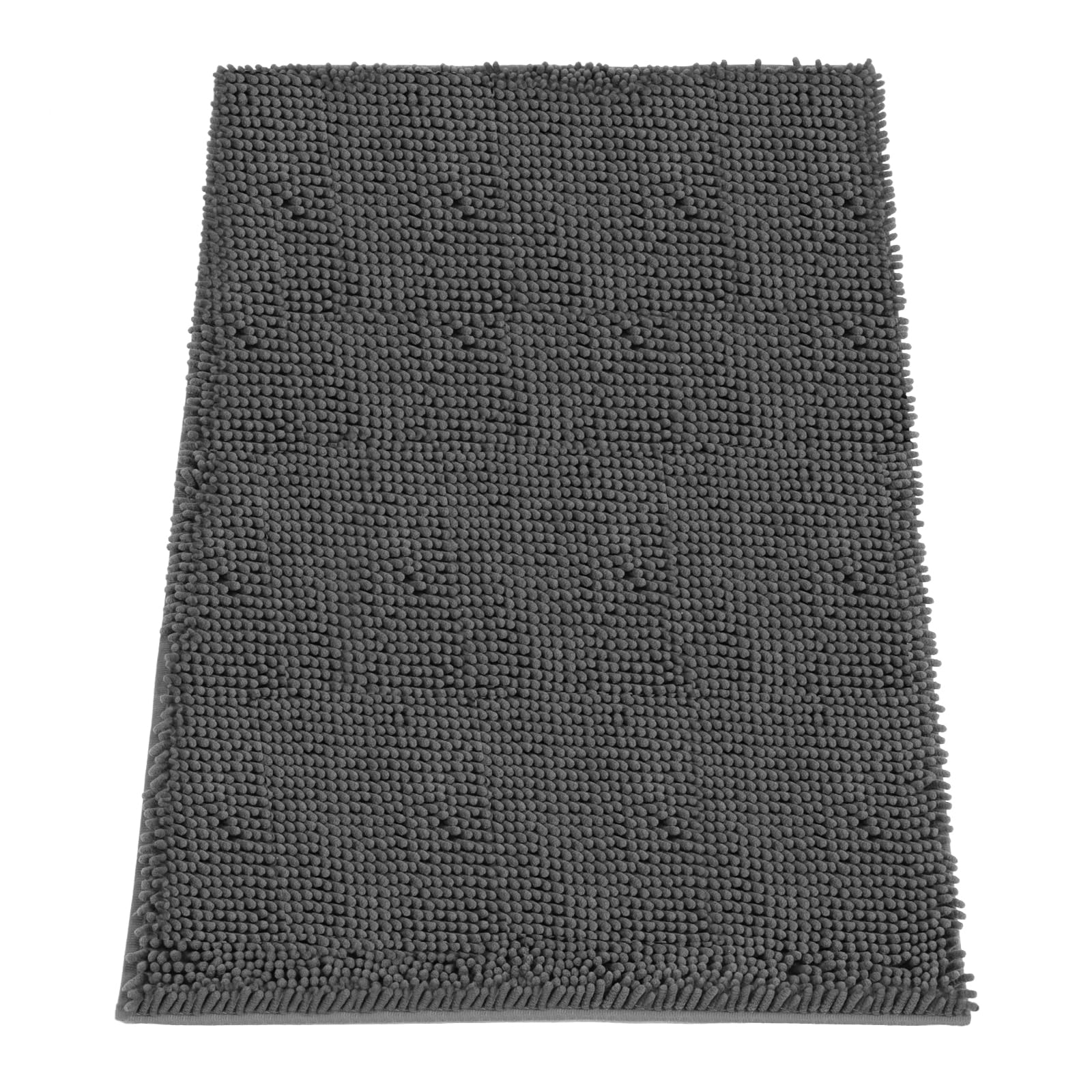 HOMEK Absorbent Dog Door Mat for Muddy Paws, 48 x 30 Chenille Indoor Mats for Entryway, Trap Dirt Front Door Mat Indoor Entrance