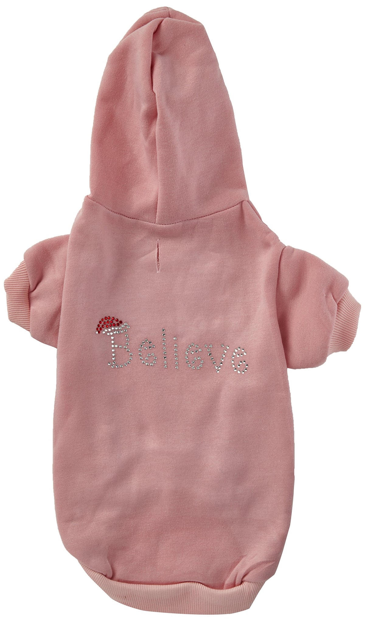 Mirage Pet Products 20-Inch Believe Hoodies, 3X-Large, Pink