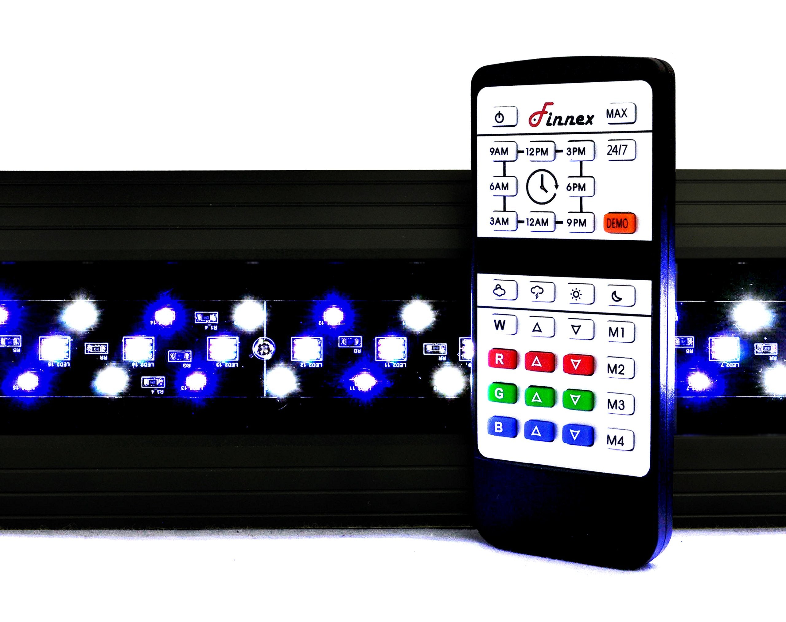 Finnex VL-MA24 Marine+ 24/7 SE Fully Automated Aquarium LED & Remote, 24