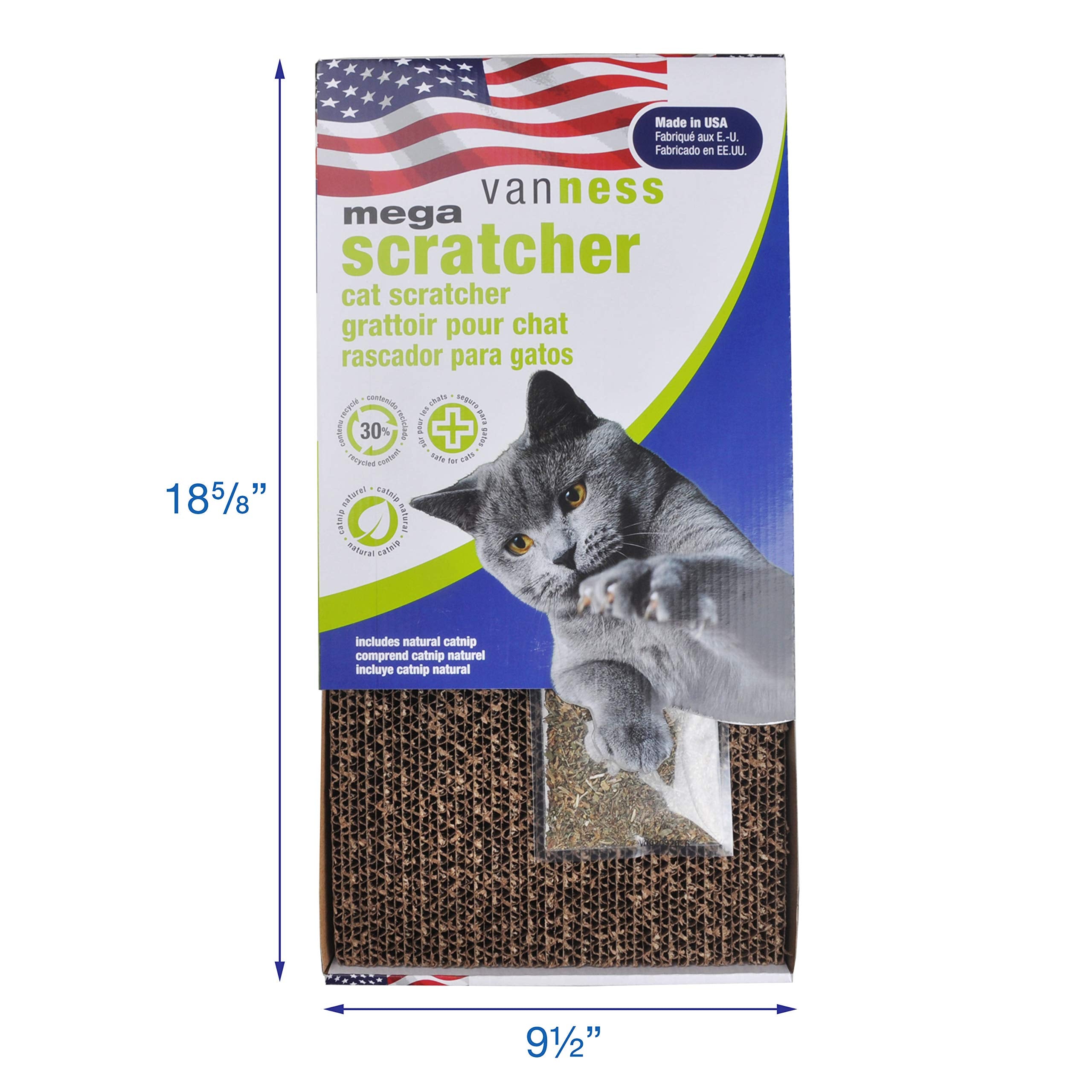 Van Ness Pets Cat Scratch Pad, Double Wide Size