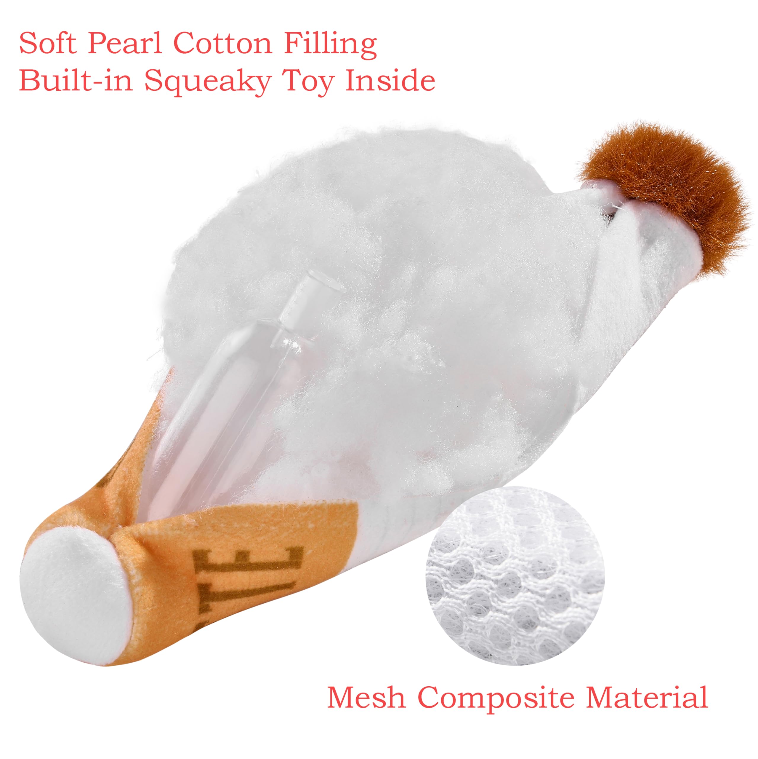 Tamu style Funny Interactive Squeaky Dog Toy, Stuffed Cute Design for Small and Medium Dogs, Soft Engaging and Ideal for Playtim