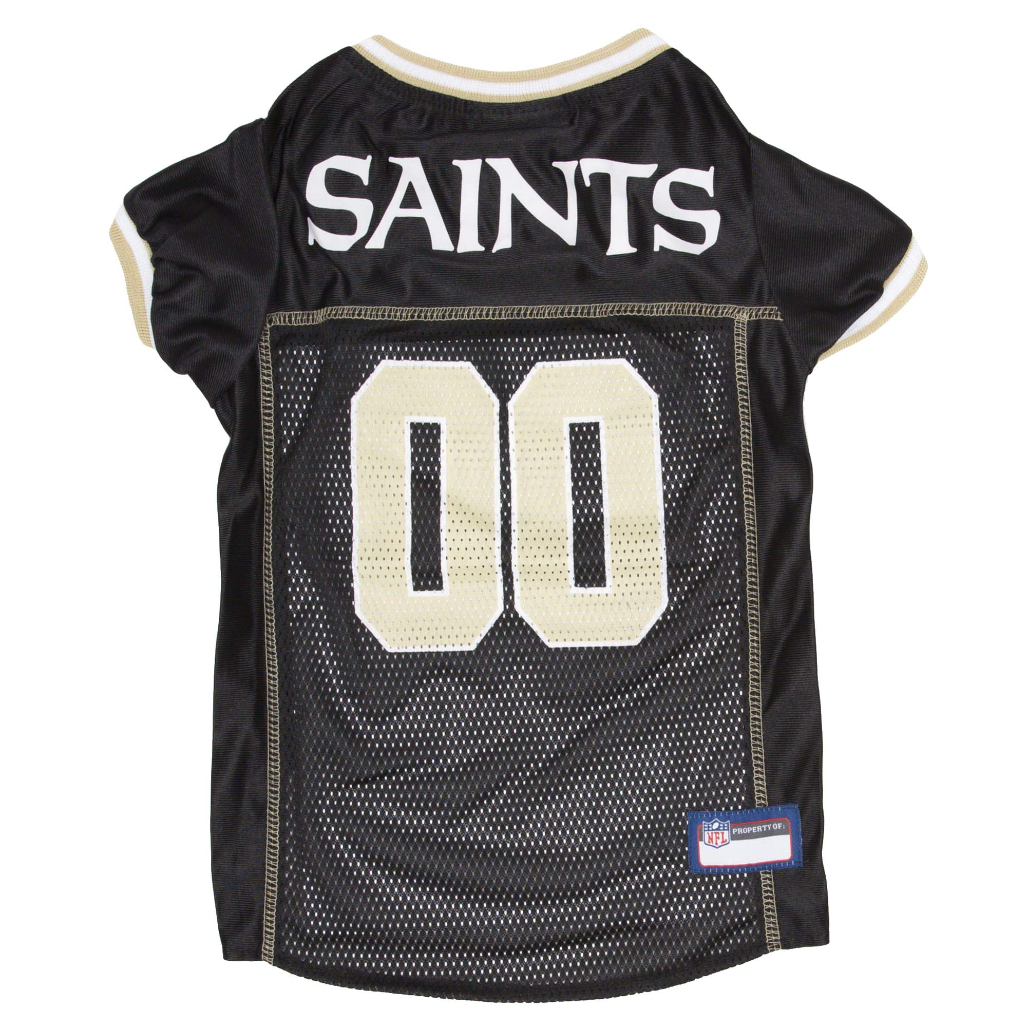 Nfl New Orleans Saints Dog Jersey, Size: Large. Best Football Jersey Costume For Dogs & Cats. Licensed Jersey Shirt