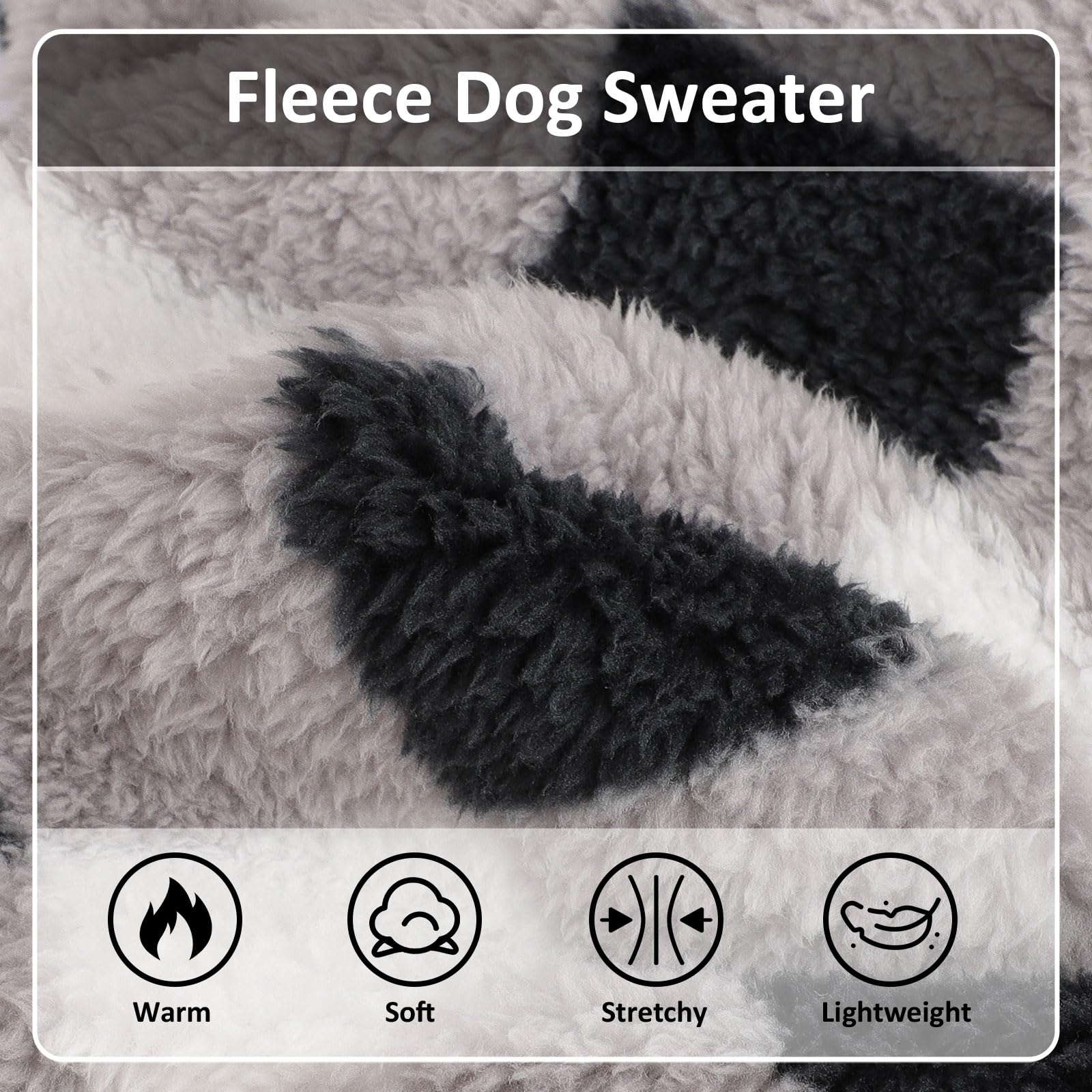 Fleece Dog Hoodie Clothes Pet Sweaters For Small Dogs, Winter Cute Warm Puppy Chihuahua Sweater, Pet Clothes For Chihuahua Yorki