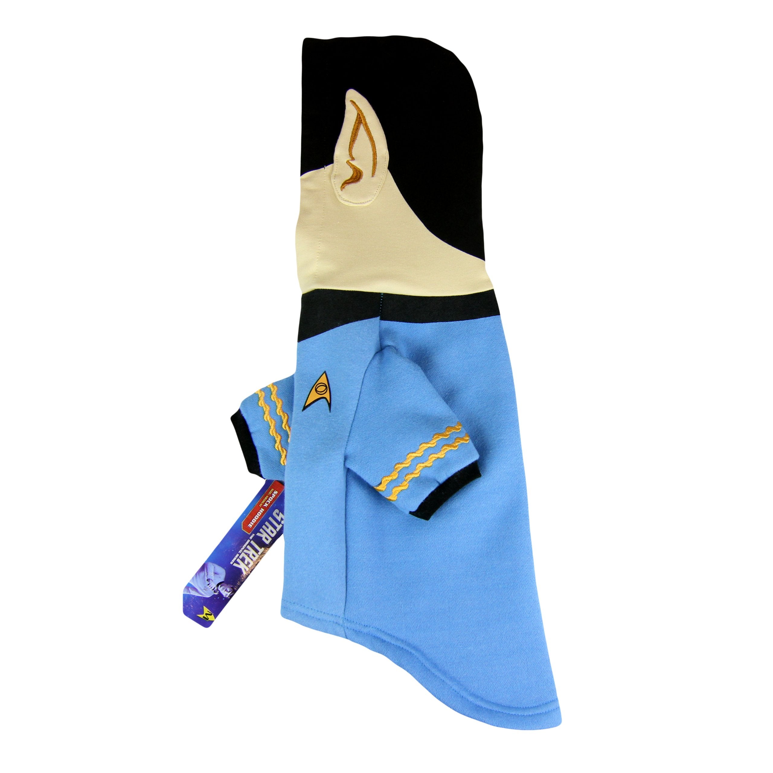 The Coop Star Trek Dog Spock Hoodie, X-Large