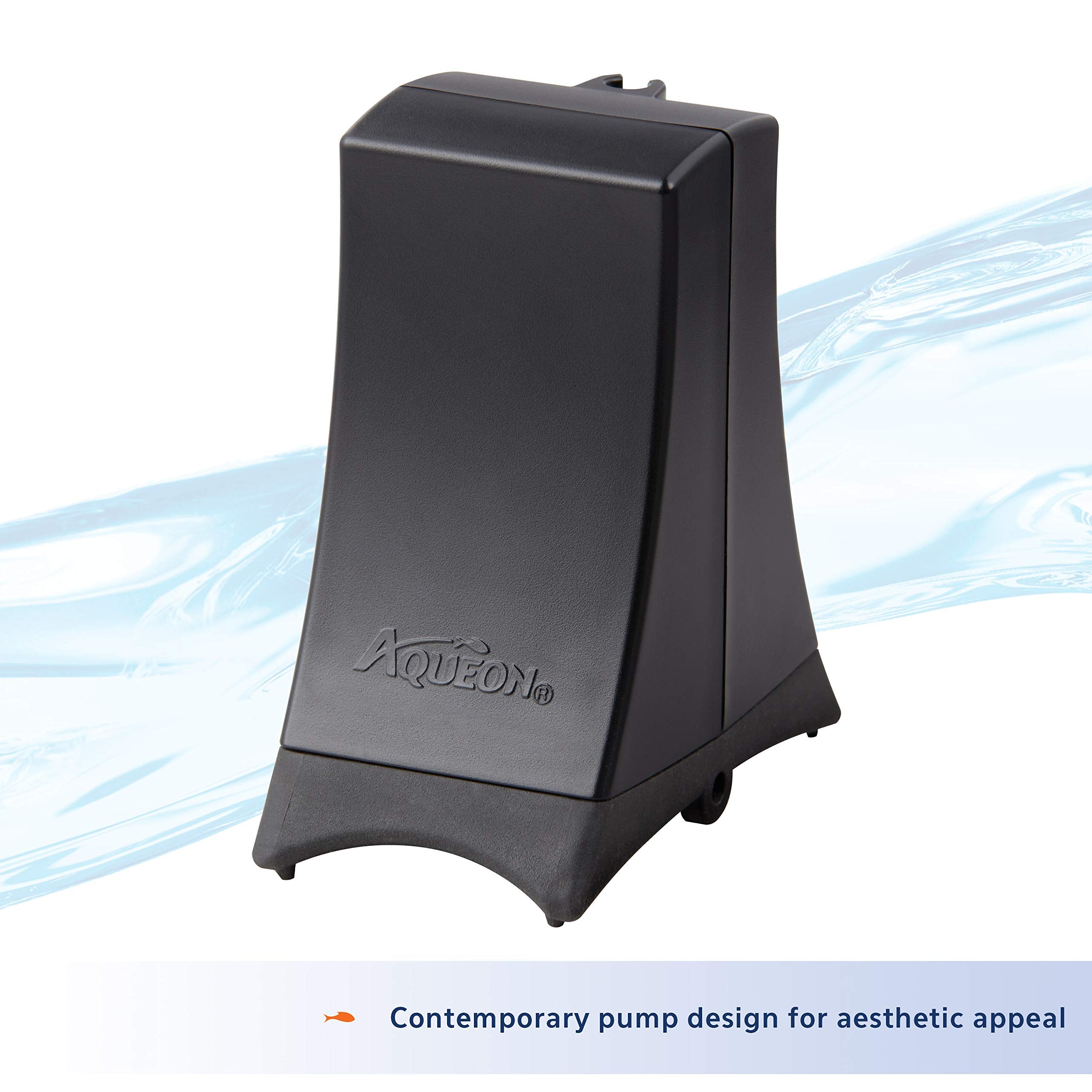 Aqueon QuietFlow Air Pump 40 for Under 40 Gallon Tanks, Black, Plastic, Model 100106997