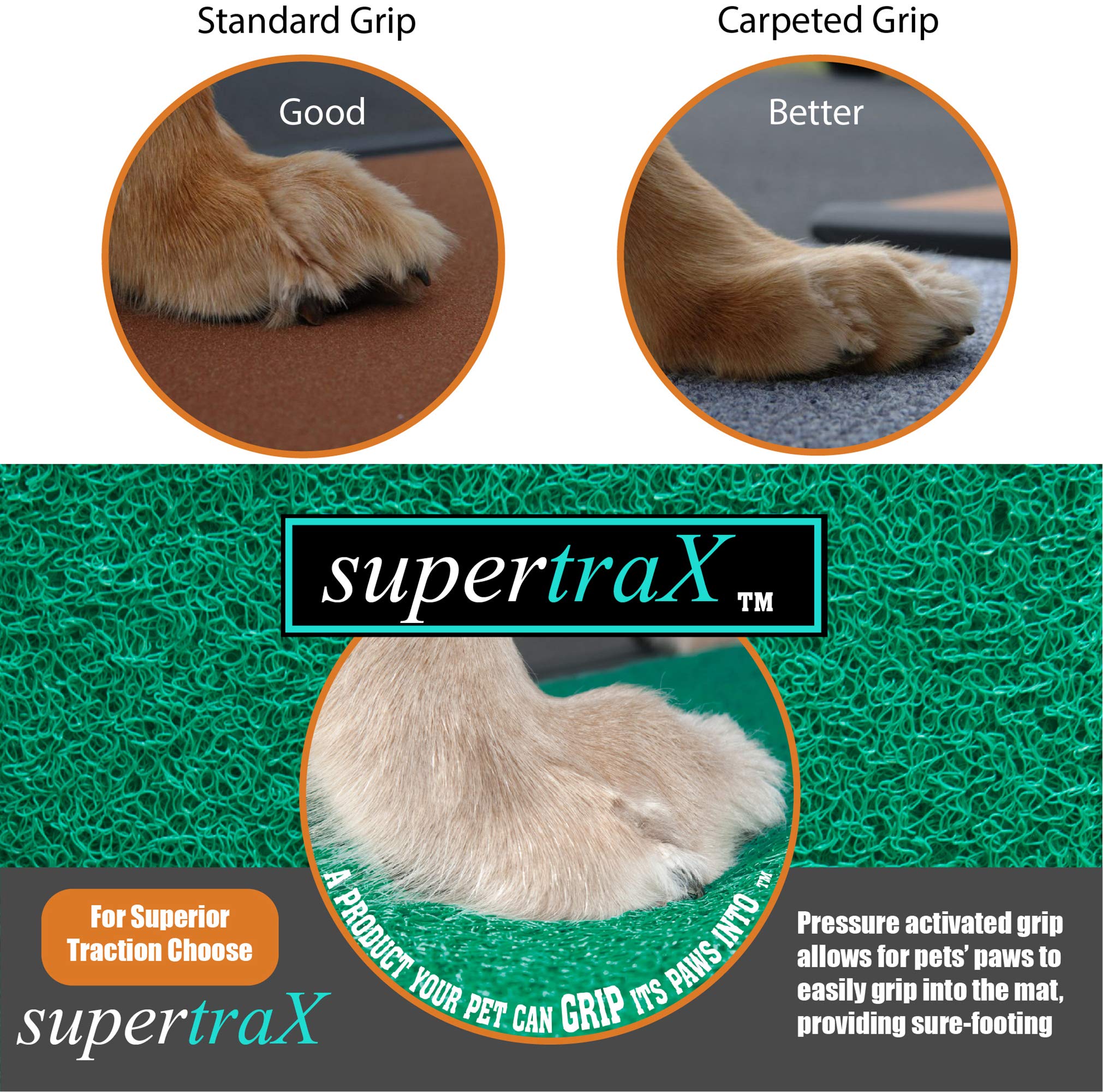 Pet Gear Travel Lite Ramp With Supertrax Surface For Maximum Traction, 4 Models To Choose From, 66 In. Long, Supports 150 -200 Lbs, Find The Best Fit For Your Pet