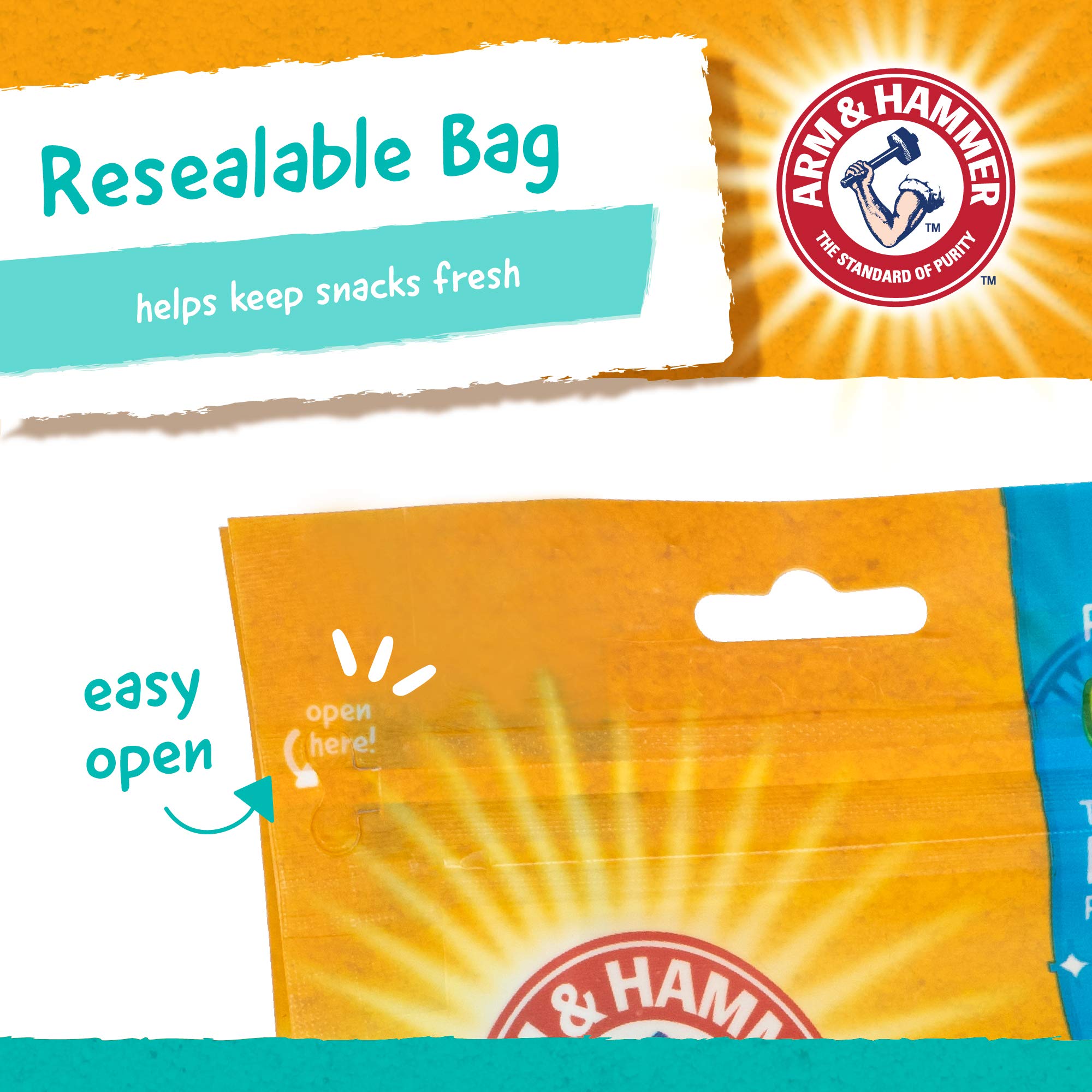 Arm & Hammer for Pets Ringers Dental Treats for Dogs  Dental Chews Fight Bad Dog Breath, Plaque & Tartar Without Brushing  Fresh