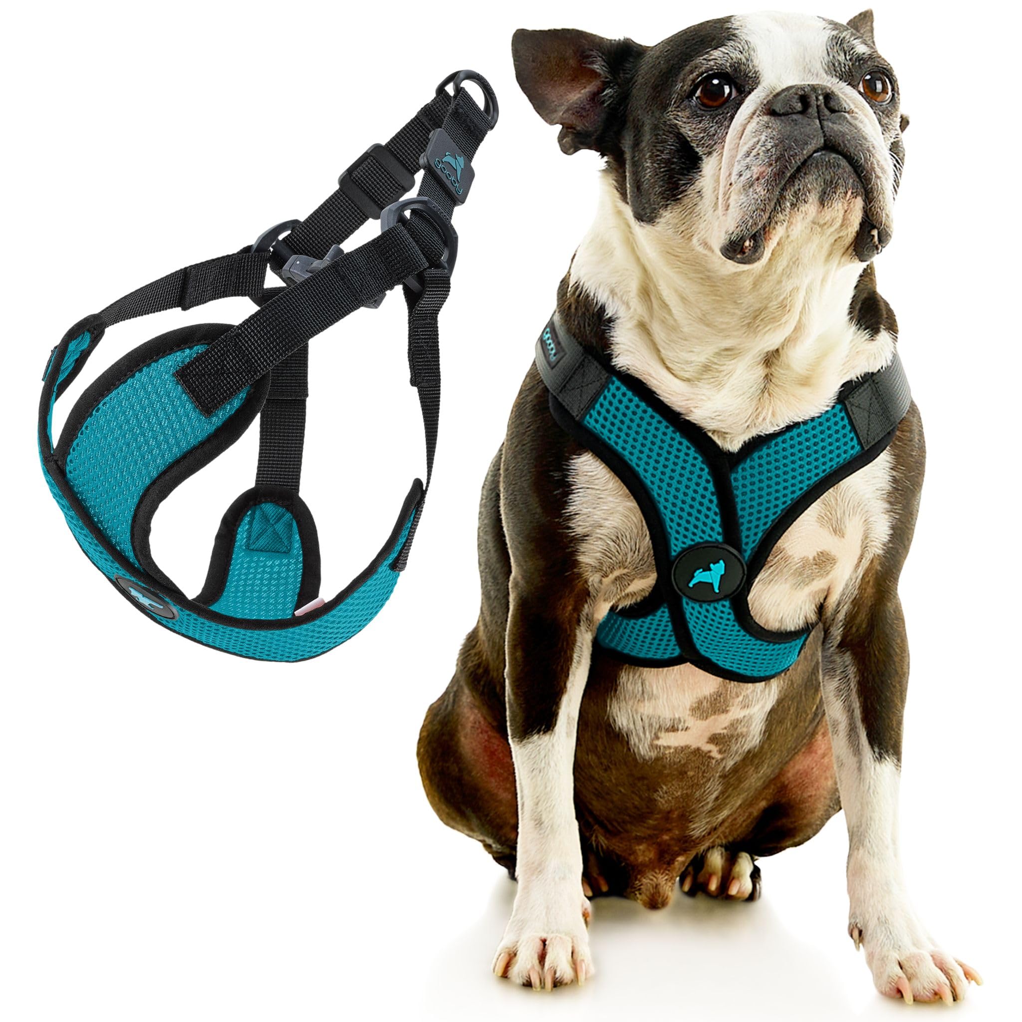 Gooby Comfort X Step In Lite Dog Harness - Choke Free, Escape Free With Light Breathable Mesh - Dog Harness For Small And Medium