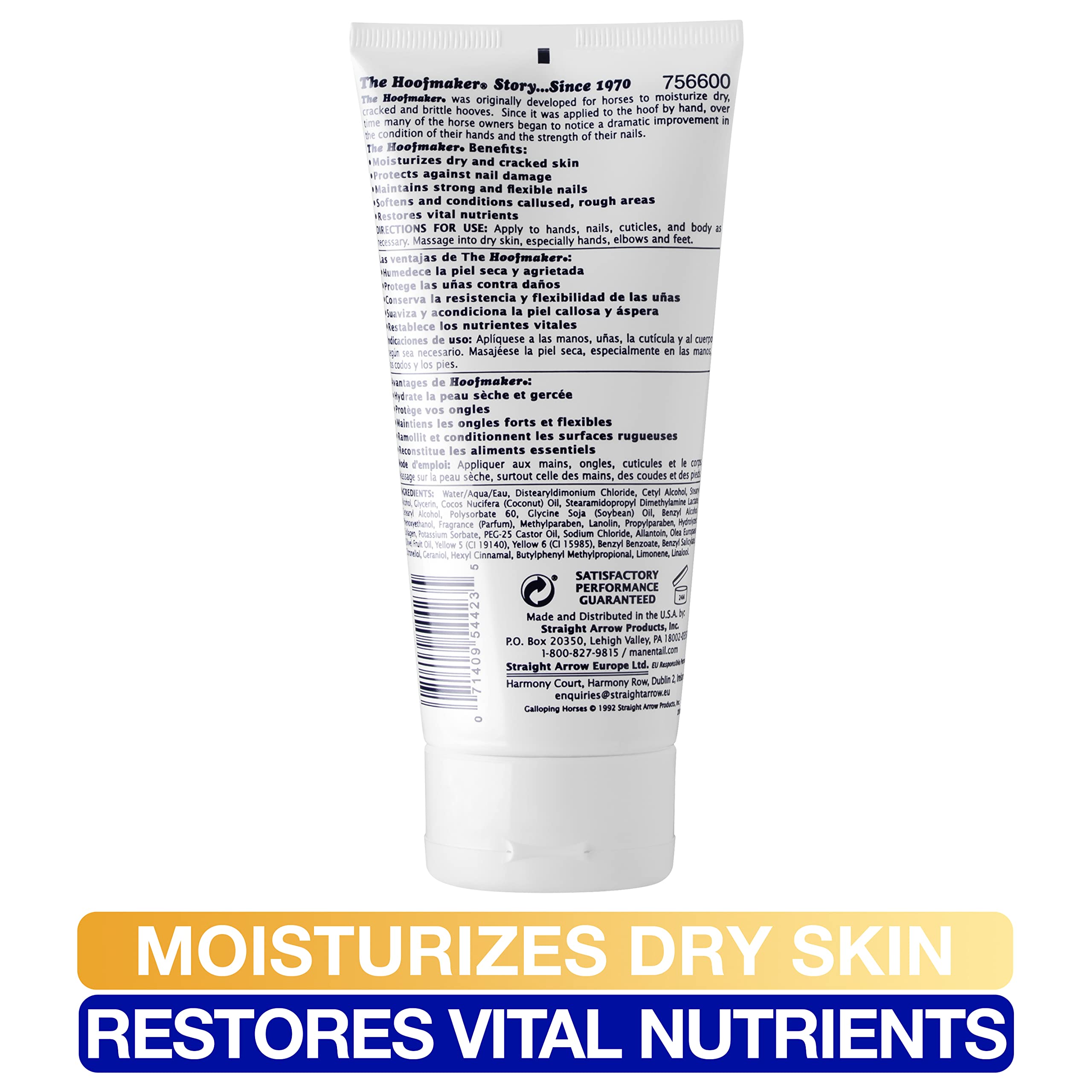 Mane n Tail Hoofmaker Hand & Nail Therapy Lotion 6 Ounce Tube