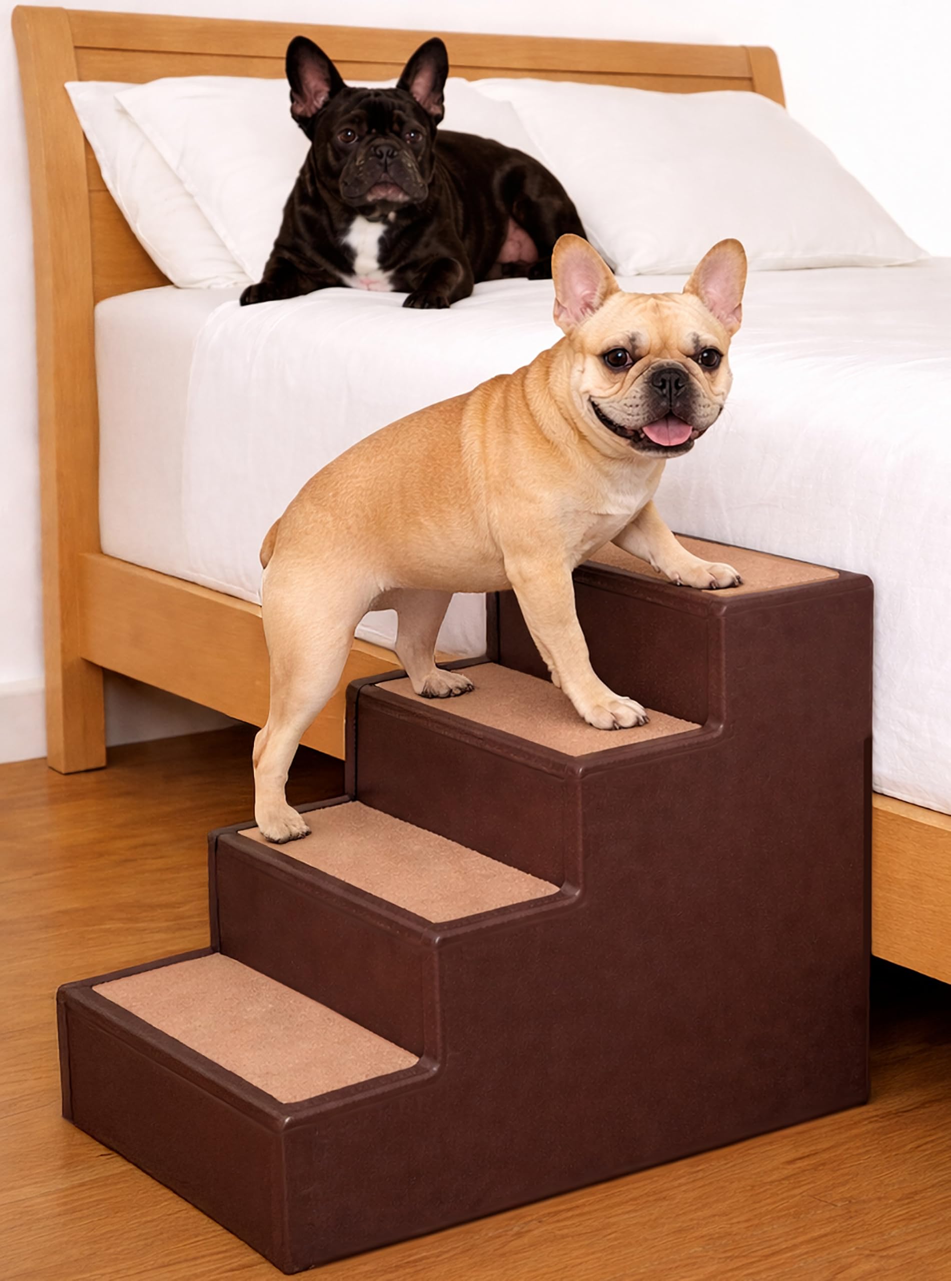 Pet Gear Pet Step IV Pet Stairs for Small Dogs and Cats up to 50 pounds, Lightweight, No Tools Required, 13 Colors to Choose fro