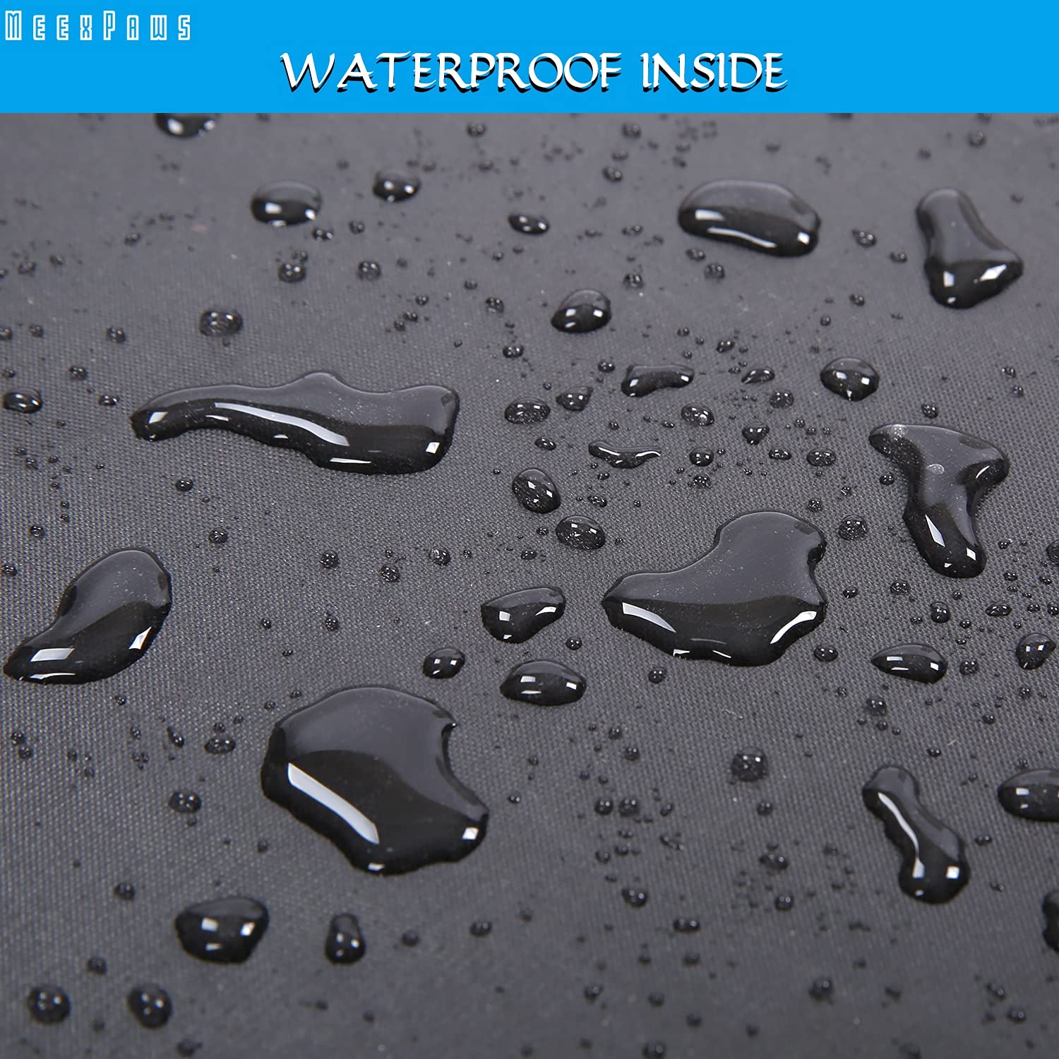 Meexpaws Cat Litter Box Enclosure Furniture Hidden, Small Cat Washroom Bench Storage Cabinet 20'' X 20'' X 20''| Dog Proof | Waterproof Inside | Easy Clean | Easy Assembly | Odor Control(White)