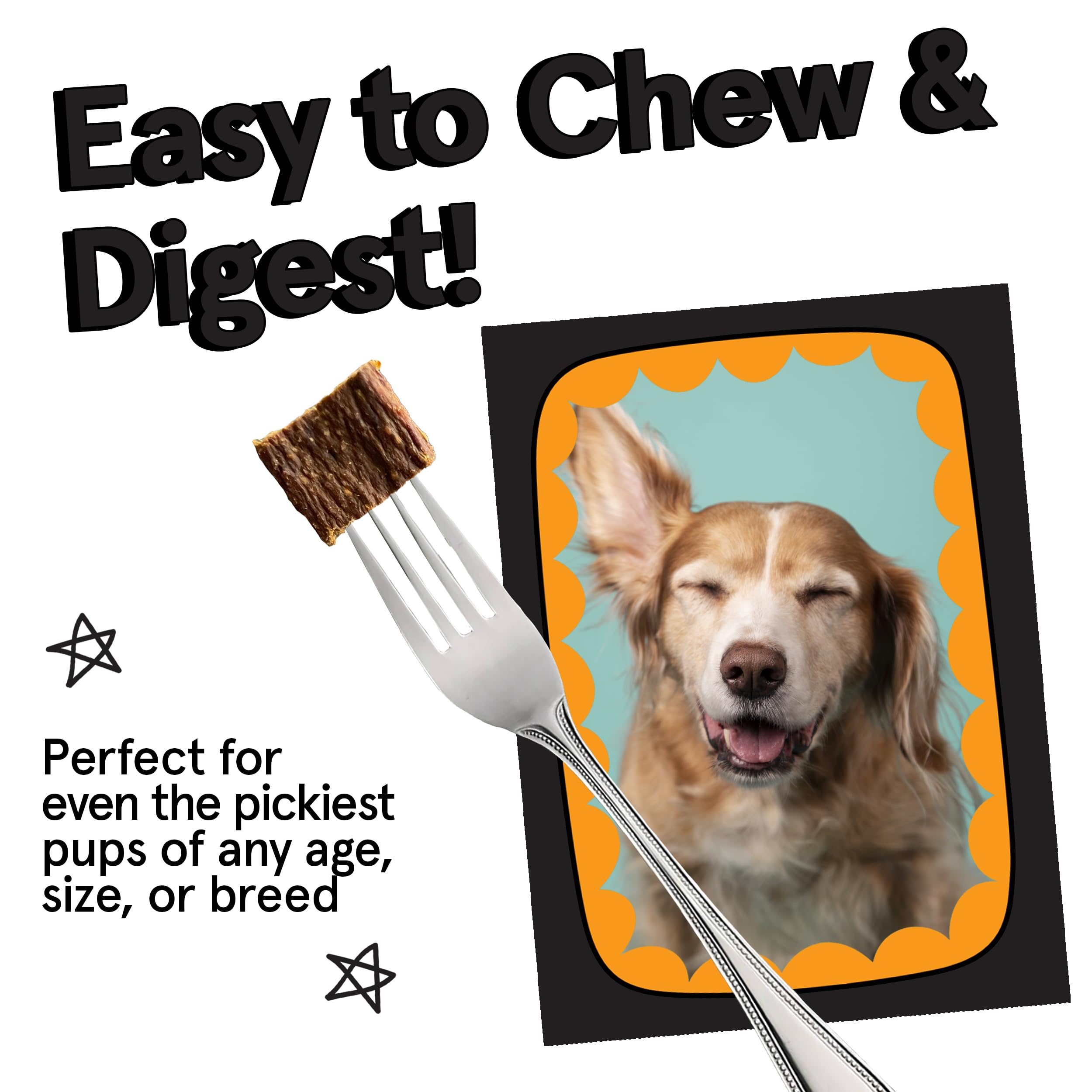 Real Meat Air Dried Dog Food w/Real Venison - Two 2lb Bags of USA-Crafted Grain-Free Real Meat Dog Food Sourced from Hormone-Fre