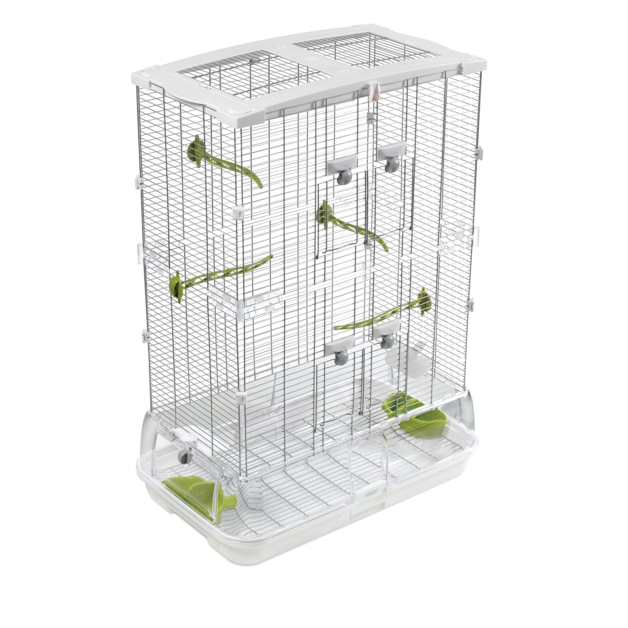 Vision M02 Wire Bird Cage, Bird Home For Parakeets, Finches And Canaries, Tall Medium