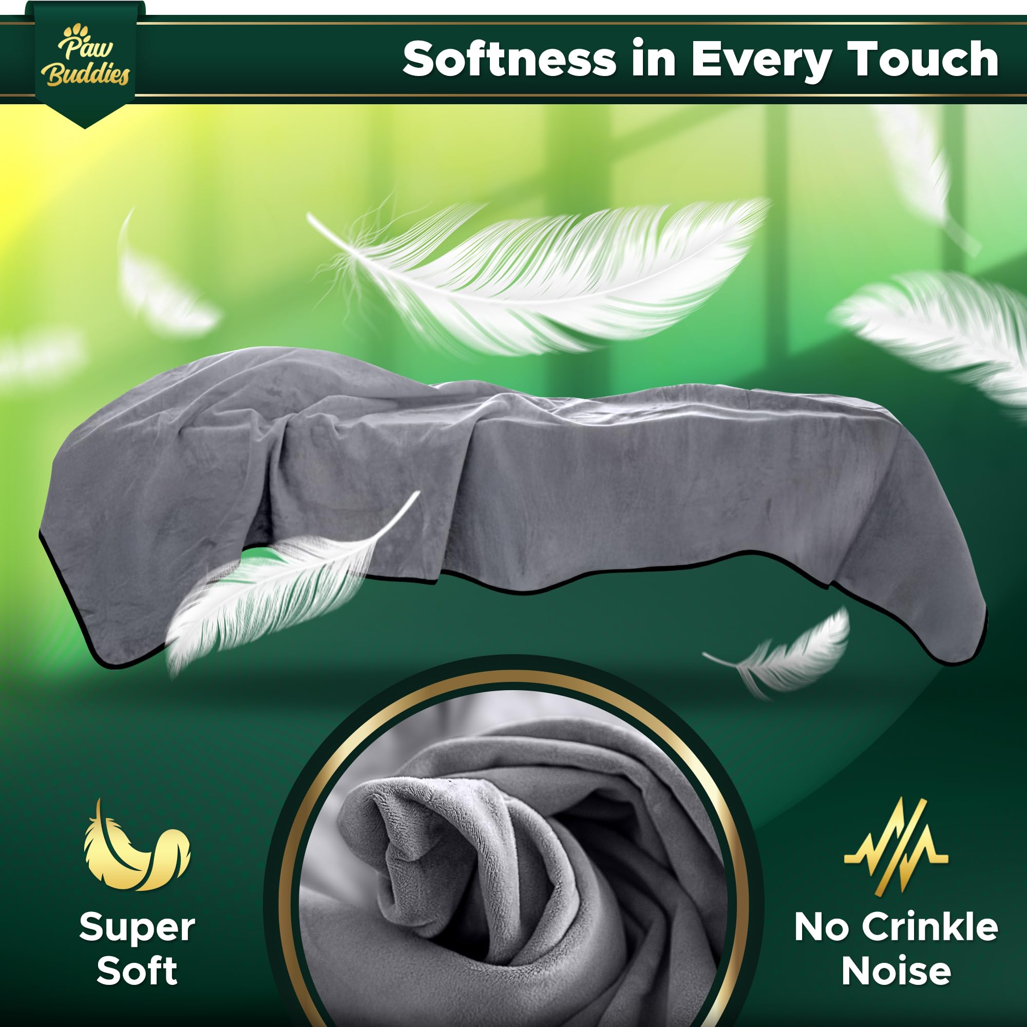 Premium Waterproof Blanket, King Size Blanket For Couples & Pets/Dogs, Soft Noiseless Mattress Furniture Protector, Reversible +