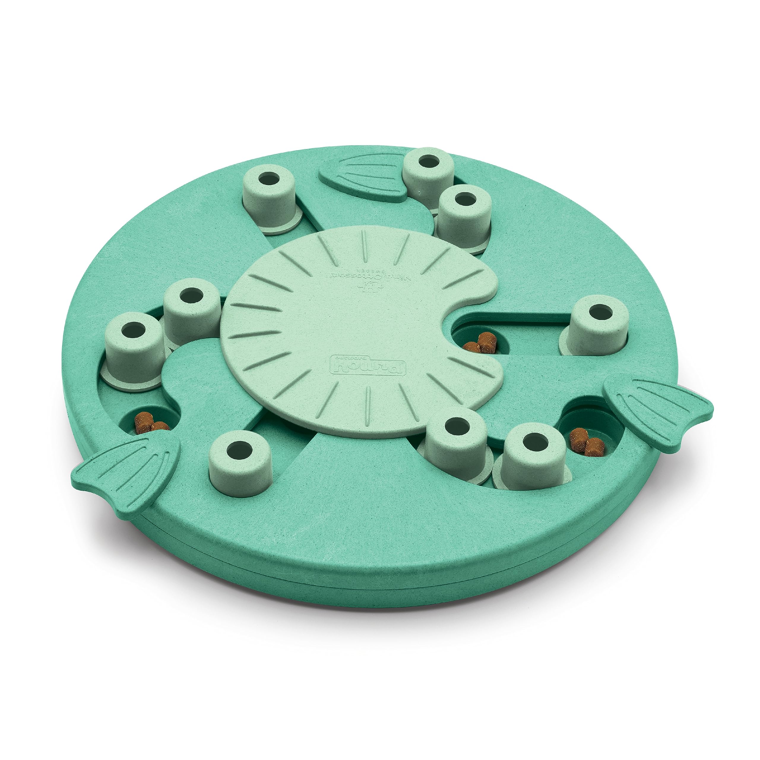 Outward Hound by Nina Ottosson Dog Worker Treat Puzzle Enrichment Toy, Level 3 Advanced, Green
