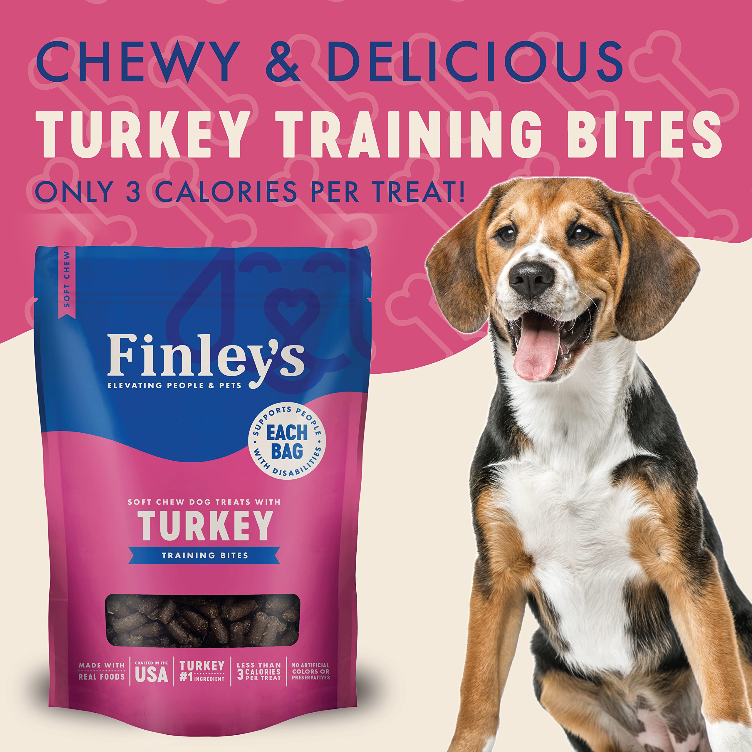 FNLY DOG TRNG BTS TURKEY ( 6 X 16 OZ   )
