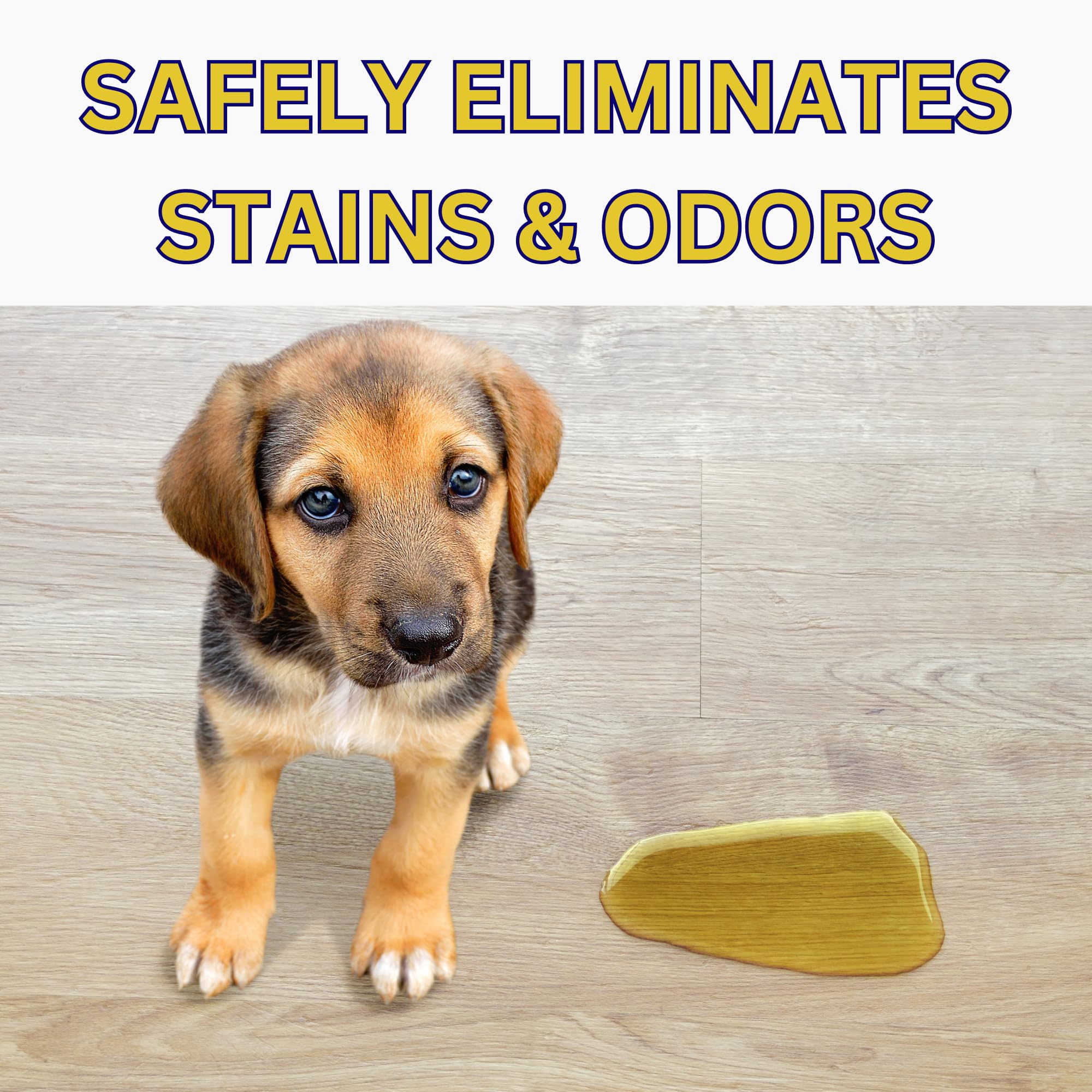 Noyatech Pet Floor Cleaner - Enzyme-Powered Degreaser For Urine, Odor & Grime | Safe For Tile, Vinyl, Grout & Hardwood | Residue