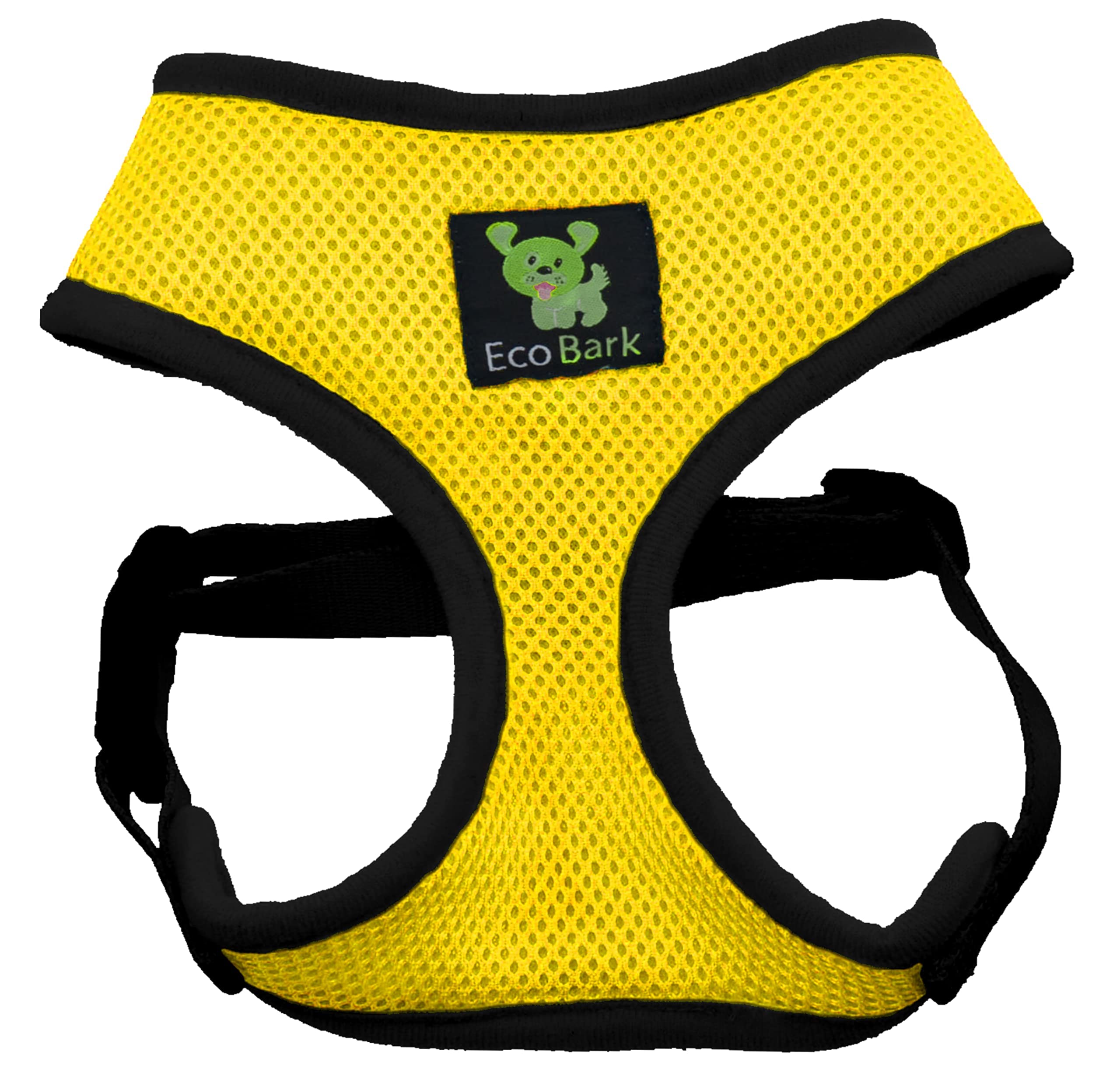 Classic Dog Harness Over The Head No Pull No Choke Design Soft Padded Mesh Breathable Vest For Eco-Friendly Easy Control Walking For Large & Extra Large Dogs (Xxl, Yellow)