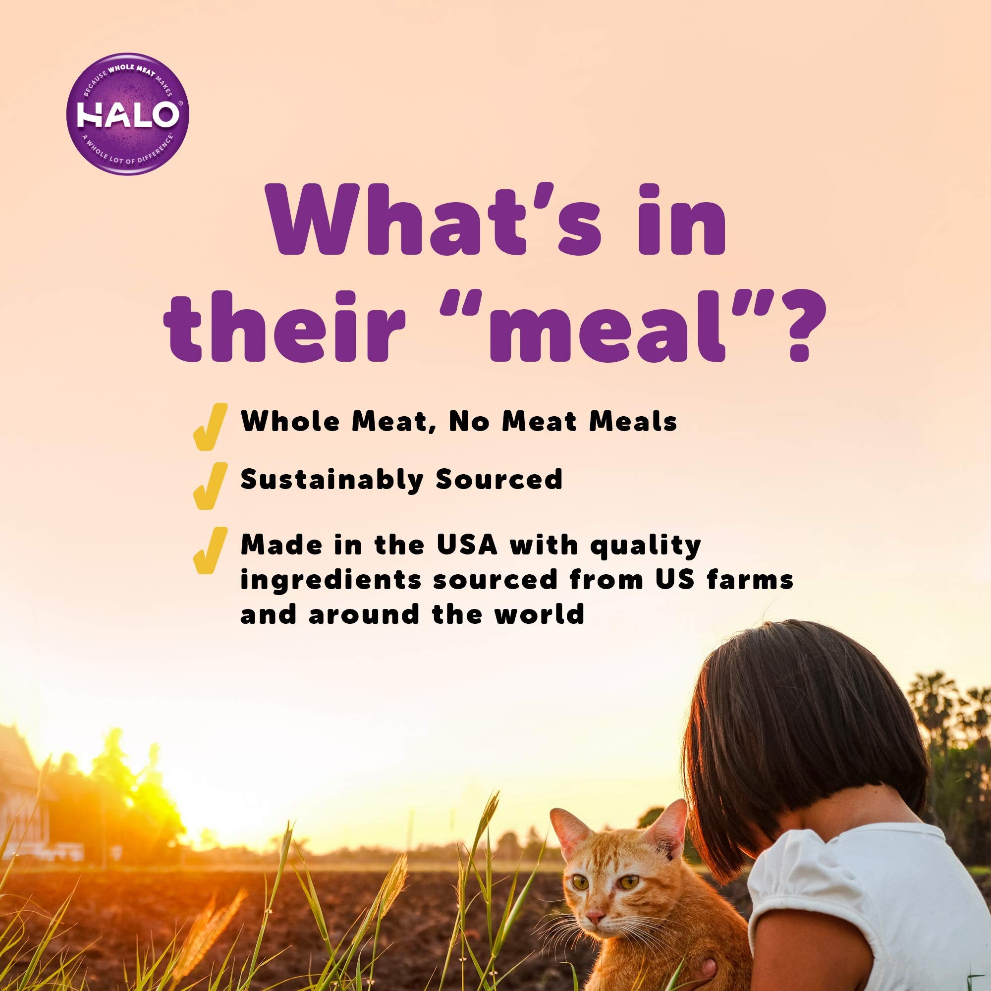 Halo Wet Cat Food Variety Pack, Grain Free Three Canned Wet Cat Pate, Chicken Stew, Salmon Stew & Turkey Stew, 5.5 Oz Can (Pack