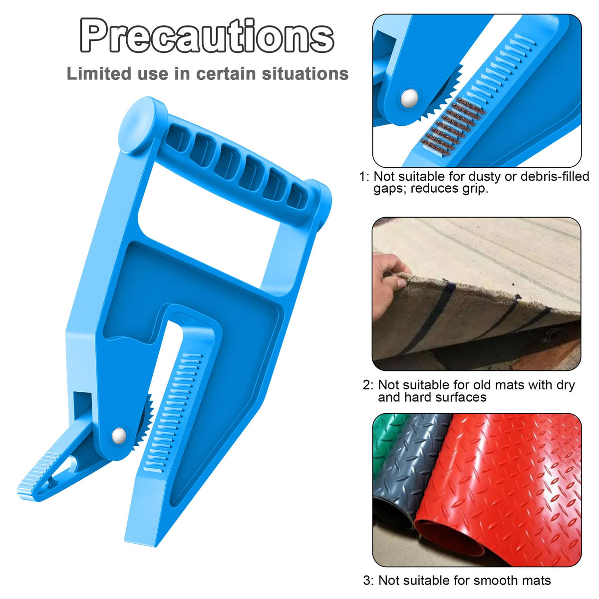 Mat Handler Pair Of Mat Movers Tool - Mat Grippers - Heavy Duty Stall Mat Handlers ...