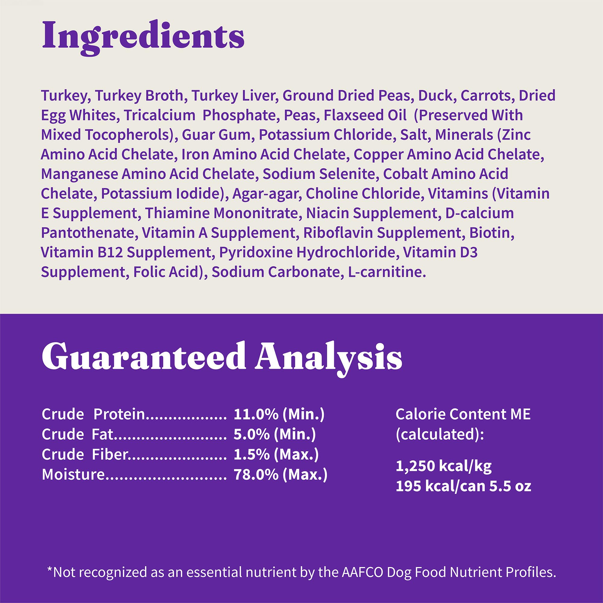 Halo Wet Dog Food For Small Dogs, Grain Free, Turkey & Duck 5.5 Ounce (Pack of 12)
