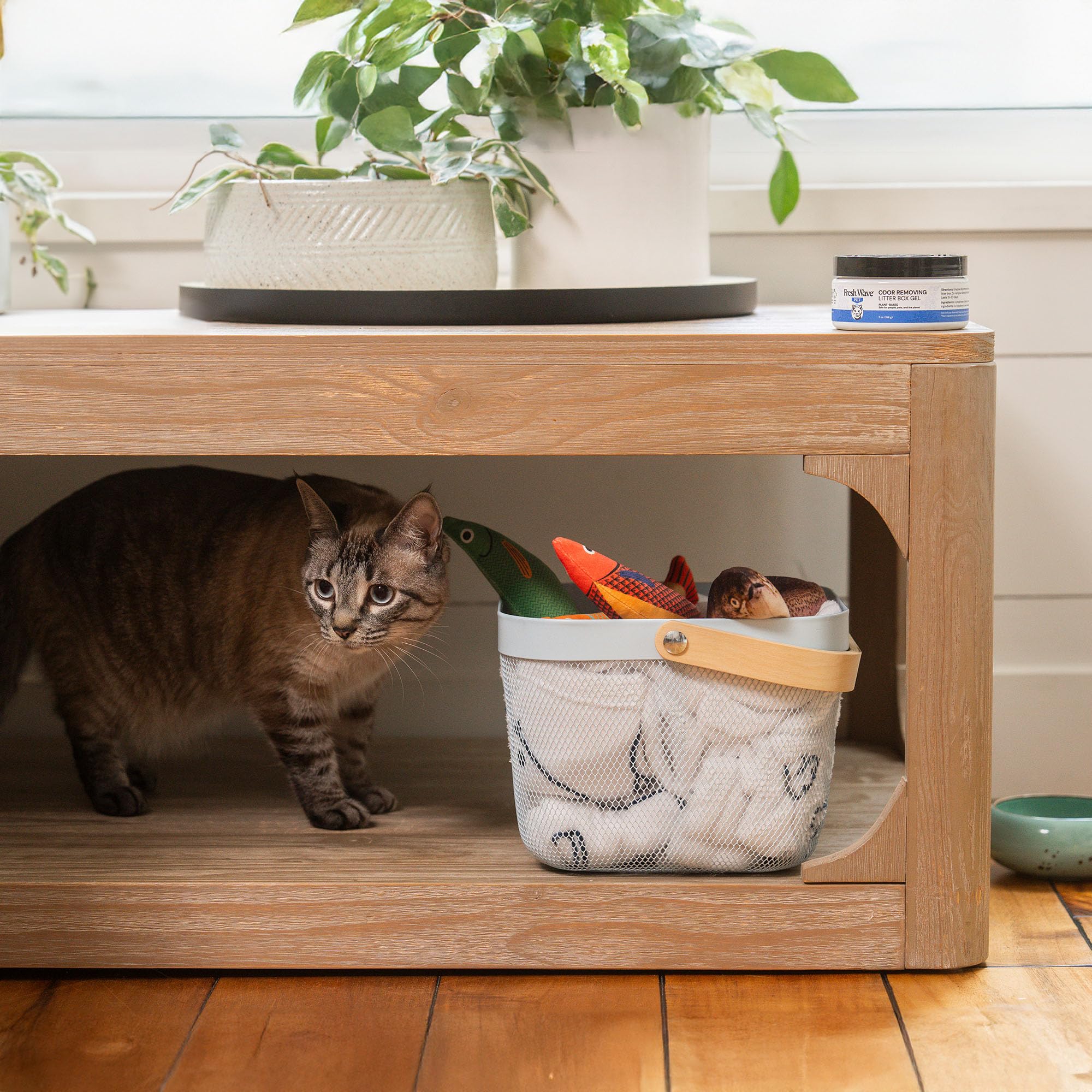 Fresh Wave Odor Removing Litter Box Gel, 7 Oz. | Safer Pet Odor Eliminator For Home And Litter Box Area