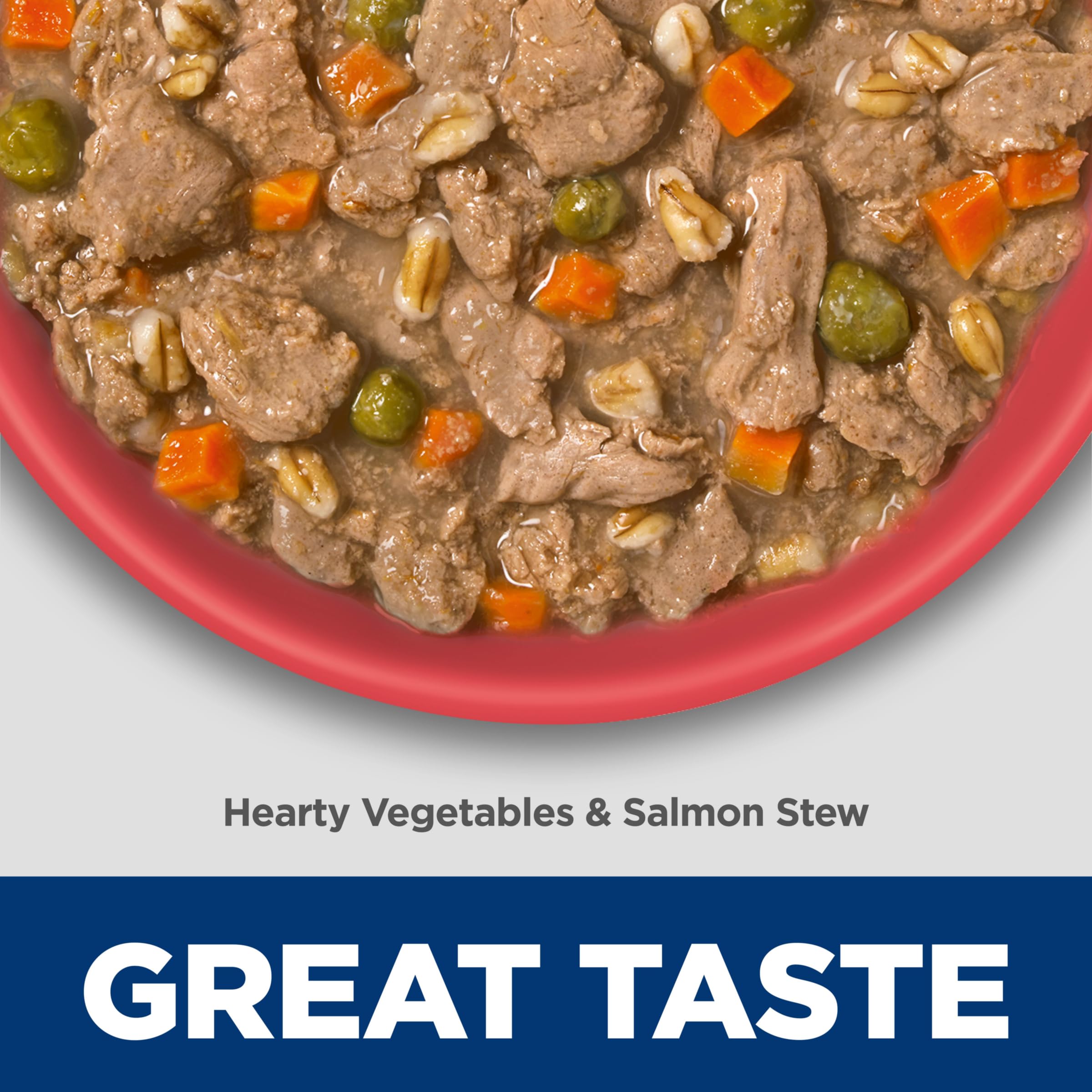 Hills Science Diet Perfect Weight, Adult 1-6, Weight Management Support, Wet Dog Food, Salmon & Vegetables Stew, 12.5 oz Can, C