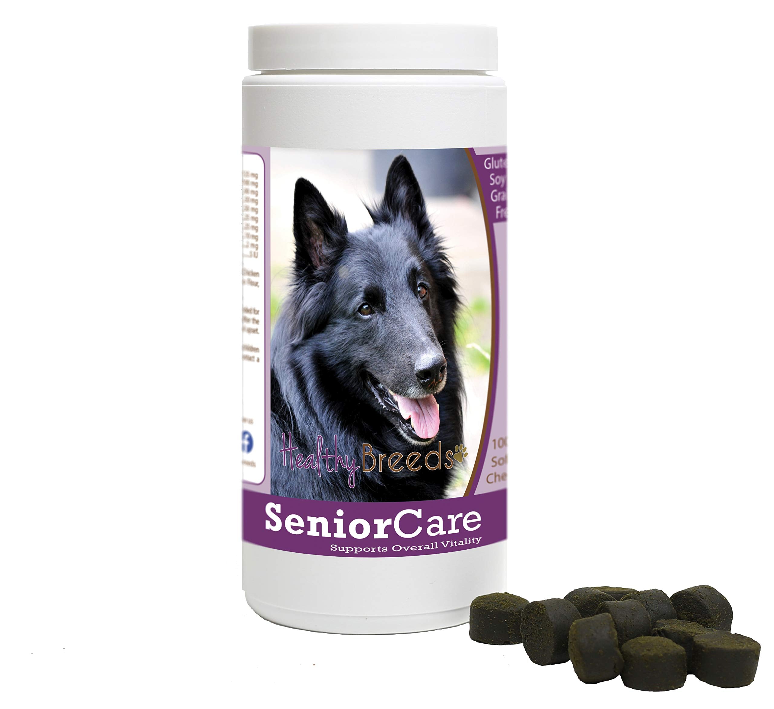 Healthy Breeds Belgian Sheepdog Senior Dog Care Soft Chews 100 Count