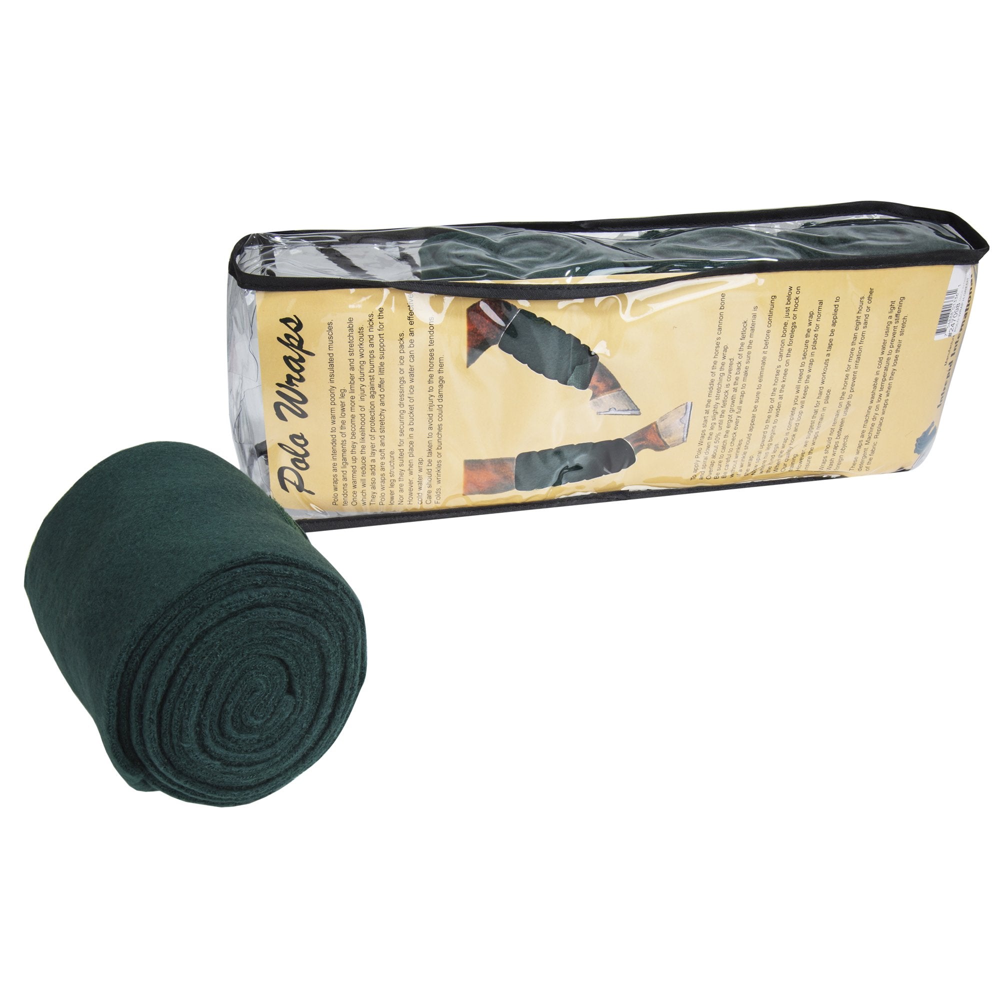 Intrepid International Polo Wraps for Horses Set of 4 Cotton Bandage Wrap Horse Leg Wraps Vet Wrap for Horses Pain Free Support 