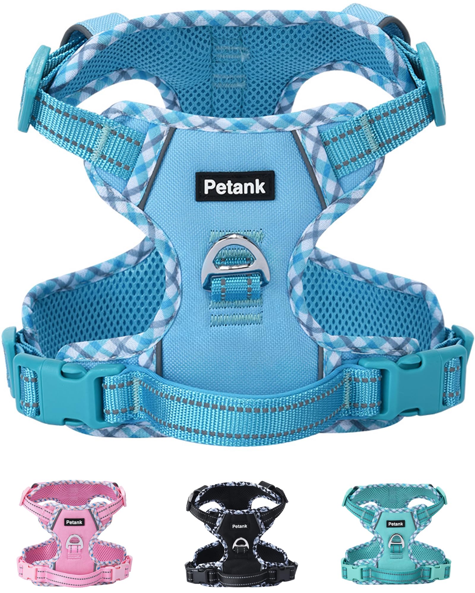 Petank Dog Harness Small Sized Dog, Puppy Harness Small Size Dog For Dog Training Walking, No Pull Dog Harness For Small Dogs, S