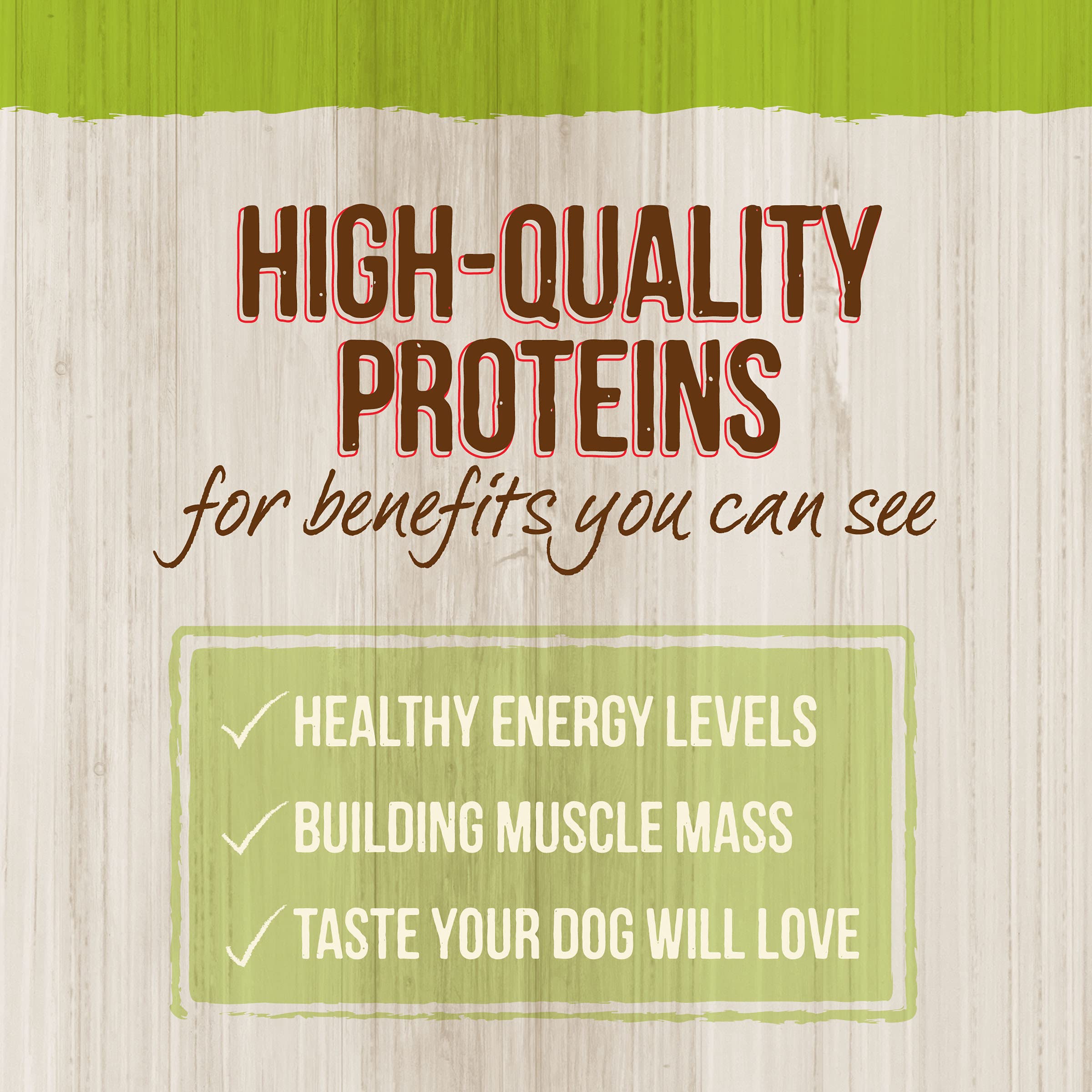 Merrick Healthy Grains Premium Adult Dry Dog Food, Wholesome And Natural Kibble With Lamb And Brown Rice - 12.0 lb. Bag