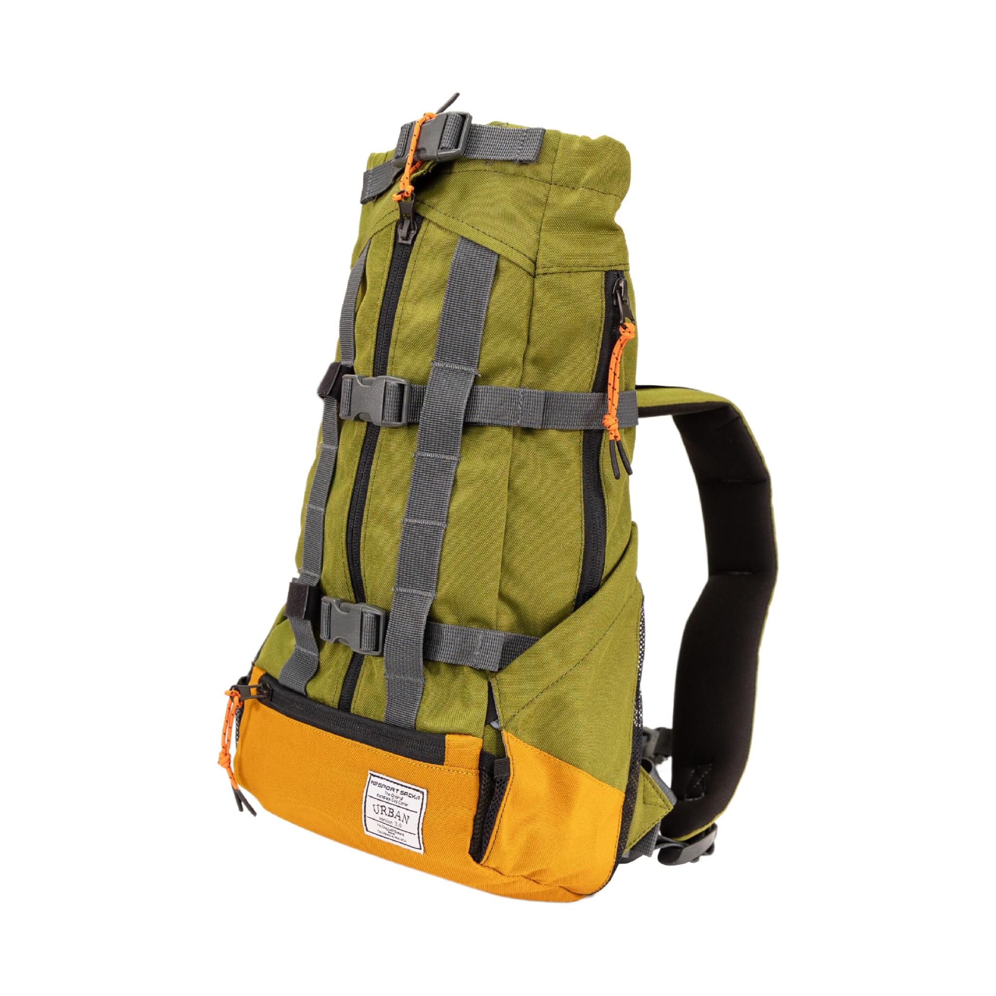 K9 Sport Sack | Dog Carrier Adjustable Backpack (Small, Urban 3 - Leafy)