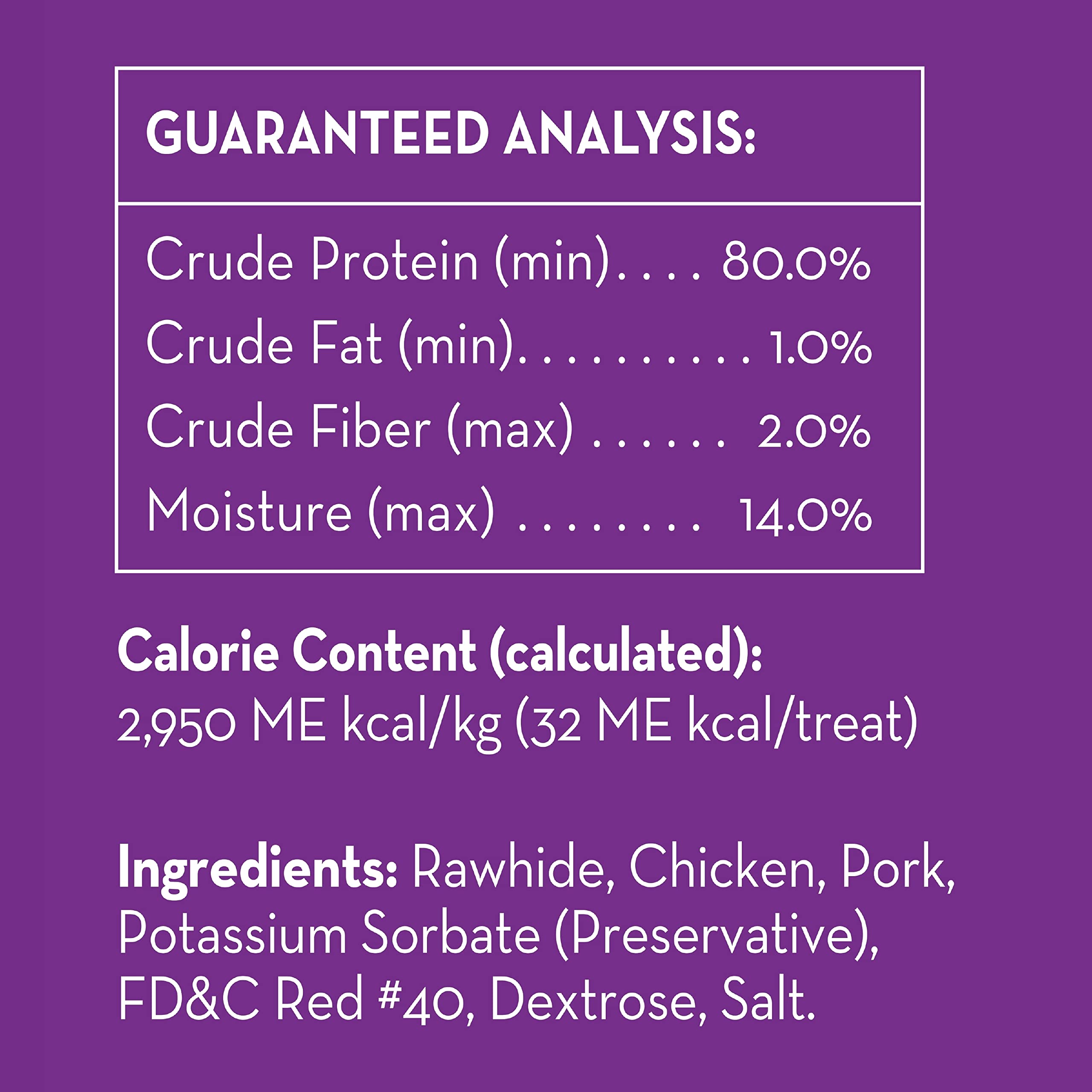 Dingo Mini Bones 7 Count, Rawhide For Dogs, Made With Real Chicken