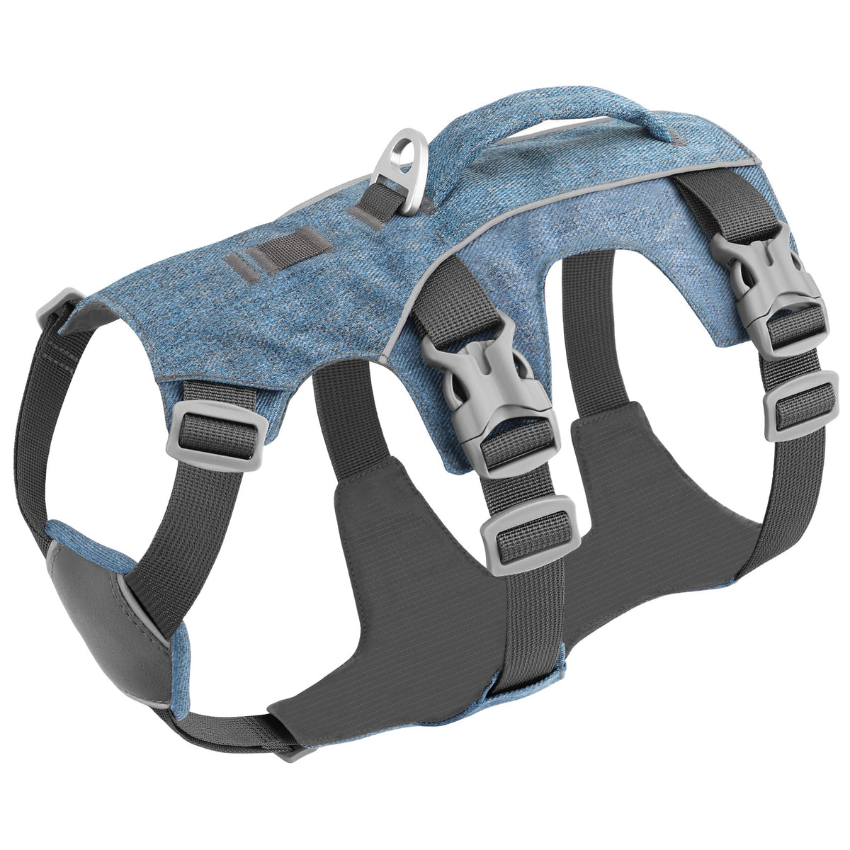 Akailea Dog Harness Medium Sized Escape Proof Dog Harness With Handle, Reflective Dog Vest, Breathable Soft Full Body Pet Harnes
