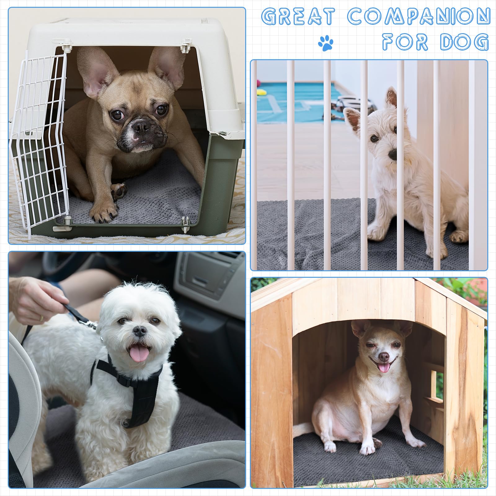 Vitalcozy 10 Pcs Guinea Pig Pee Pads Mats For Cage Rat Bedding Blanket For Guinea Pigs Controlling Absorbent Waterproof Pee Pads