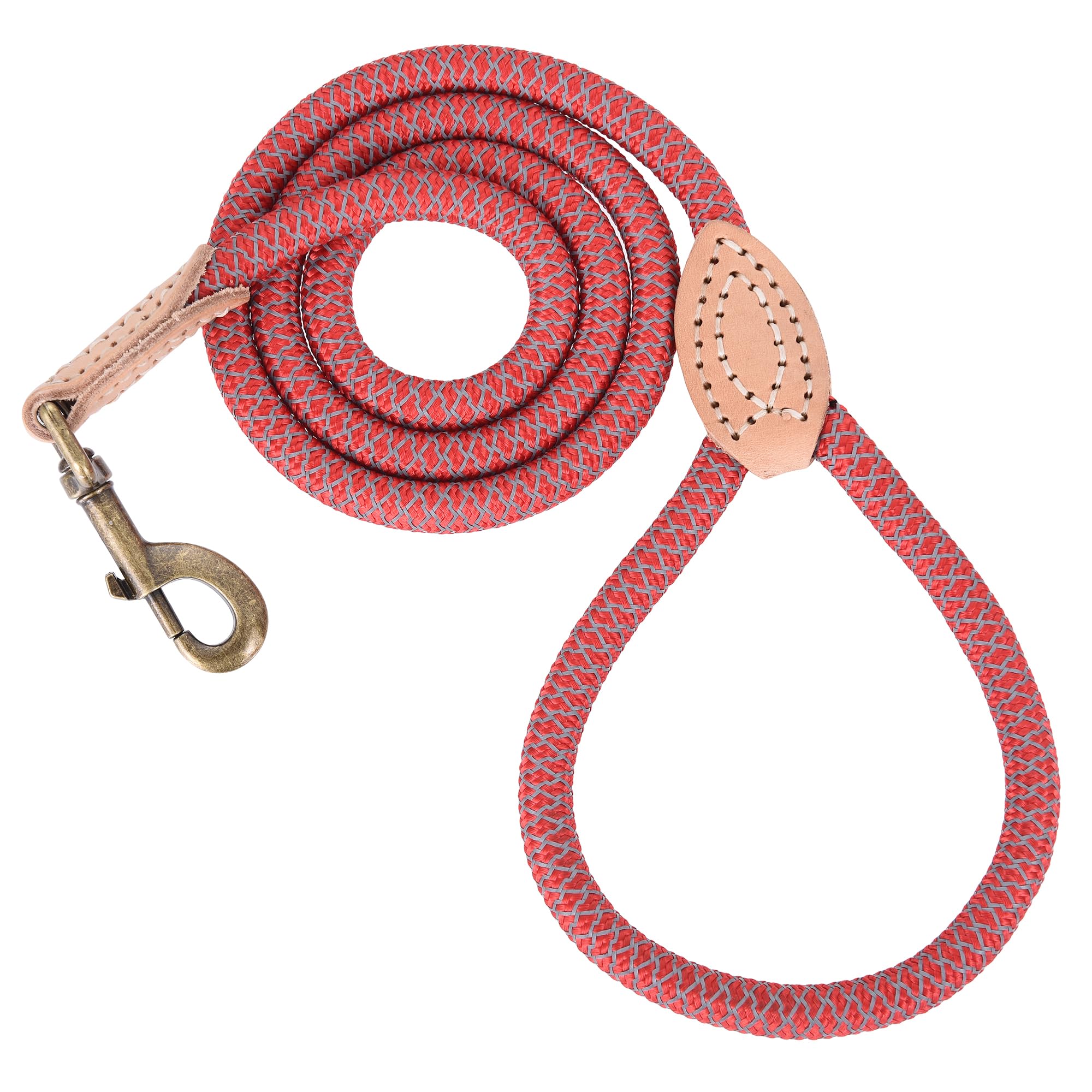 Mile High Life Reflective Dog Leash, Strong Nylon Dog Rope Heavy Duty Dog Training Leashes For Small Medium Large Dogs, Heavy Du