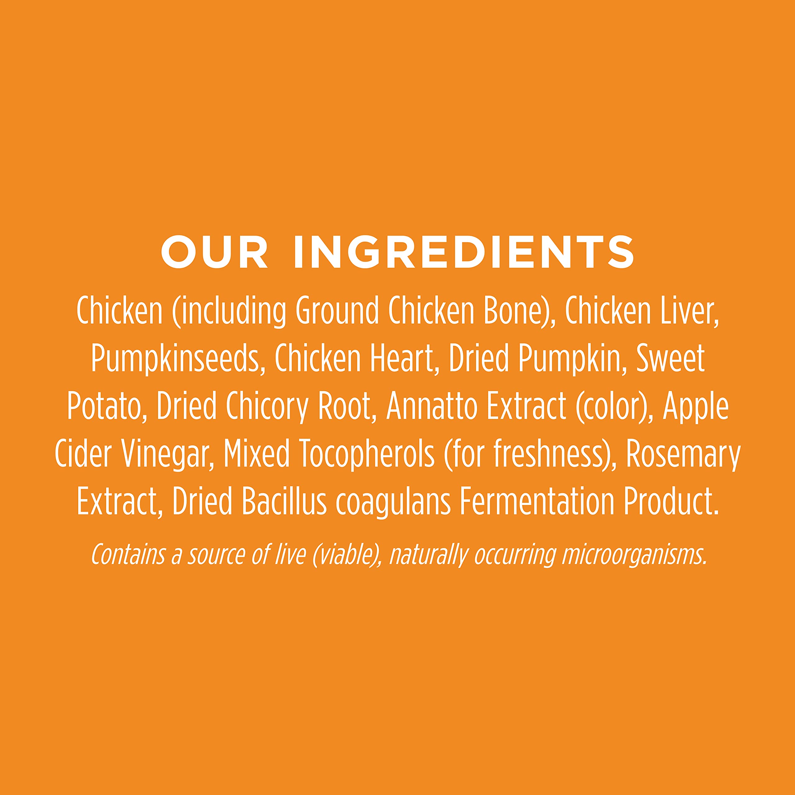 Instinct Raw Boost Mixers, Freeze Dried Cat Food Toppers with Functional Ingredients, Grain Free, Real Chicken - Digestive Healt
