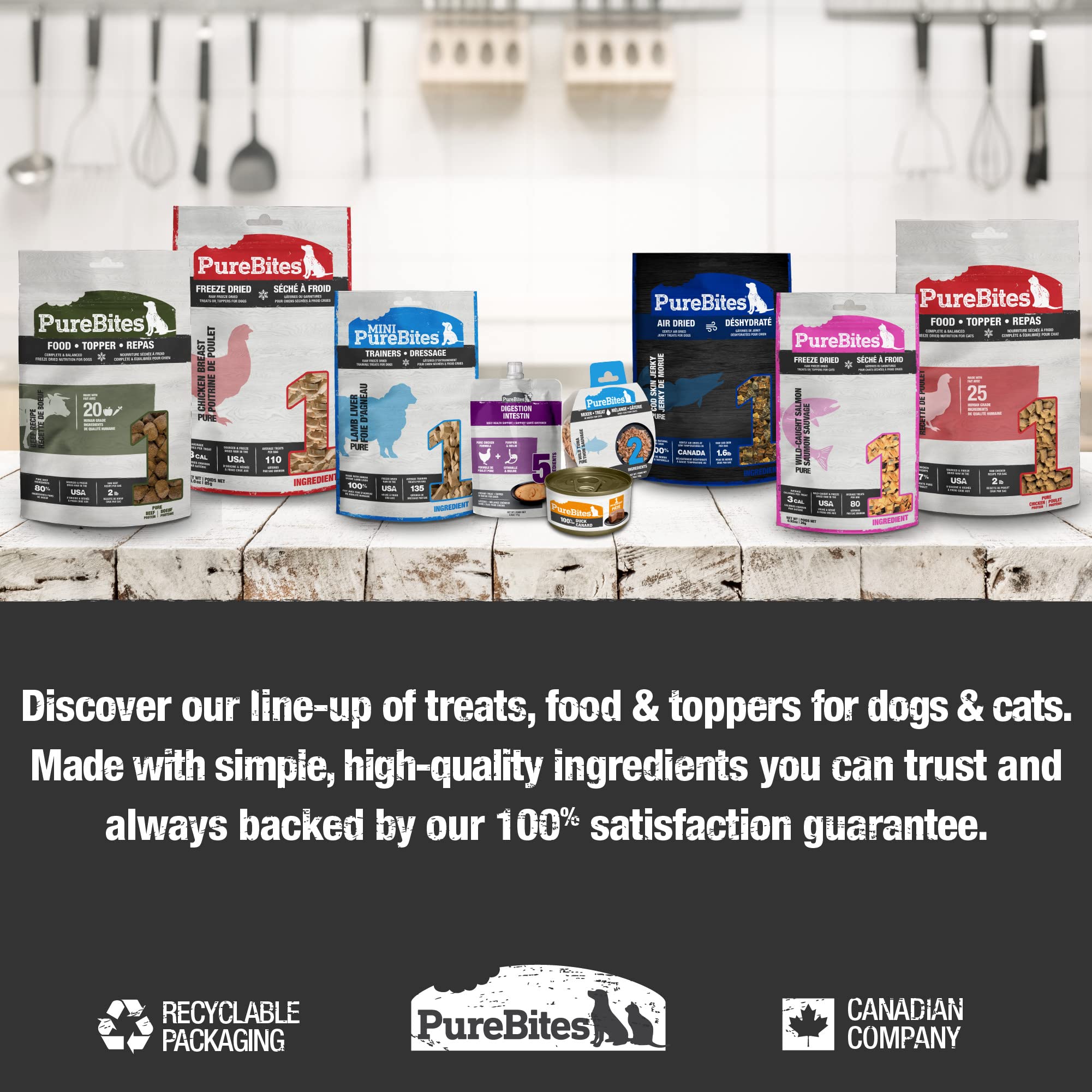 PureBites Chicken Freeze Dried Dog Treats - 3oz, Made in USA, 1 Ingredient
